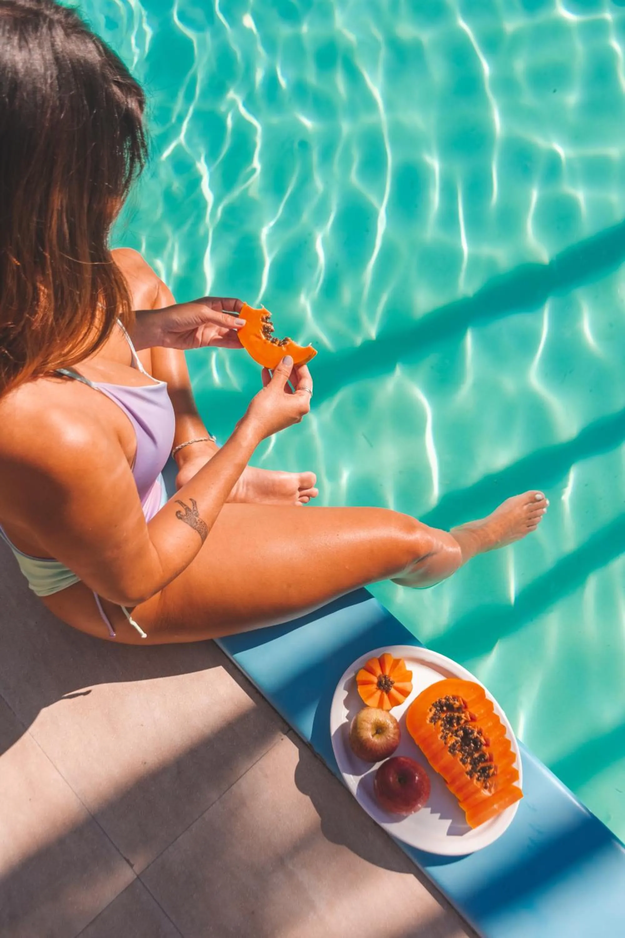 Swimming pool in Hotel Ferrugem Eco Village