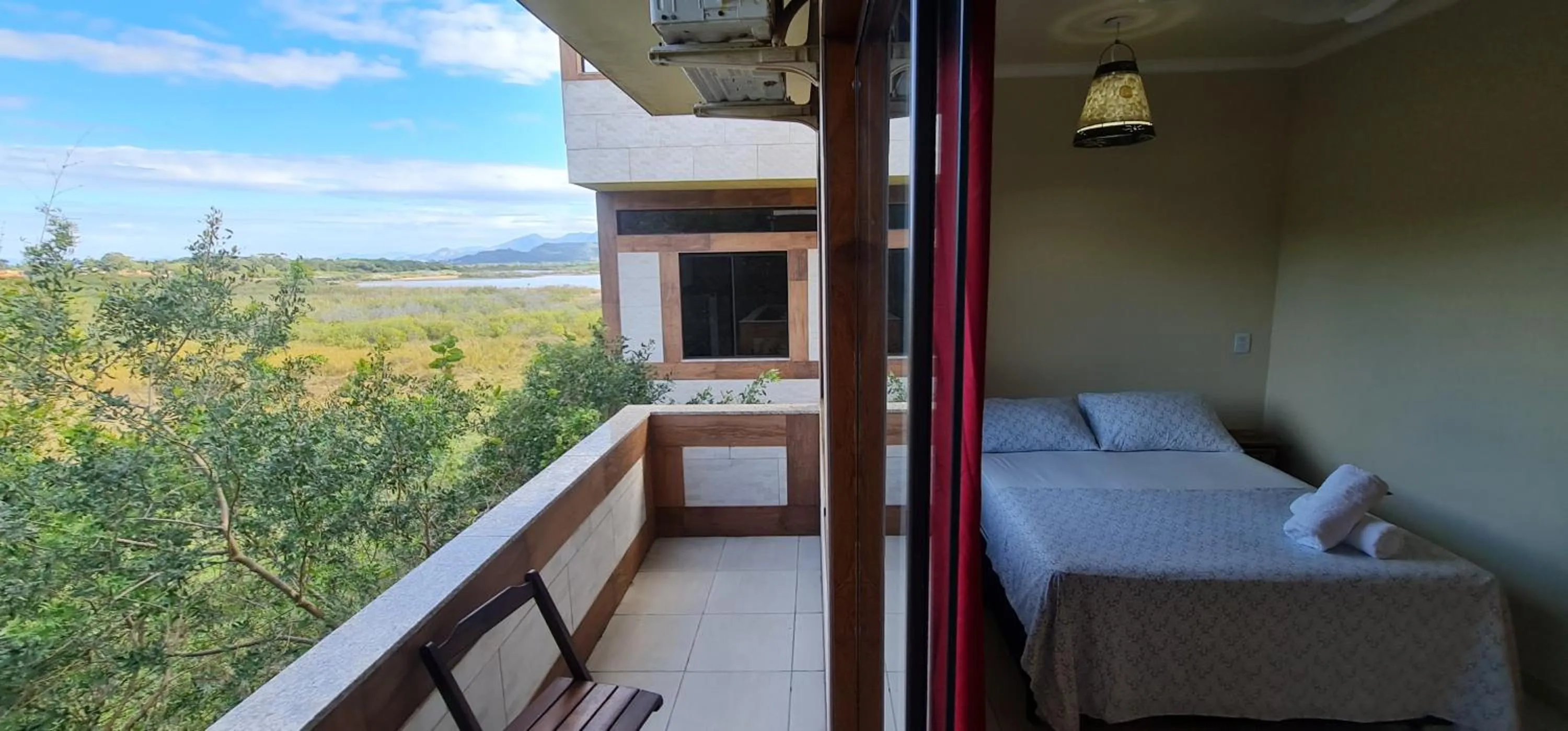 Balcony/Terrace in Hotel Ferrugem Eco Village