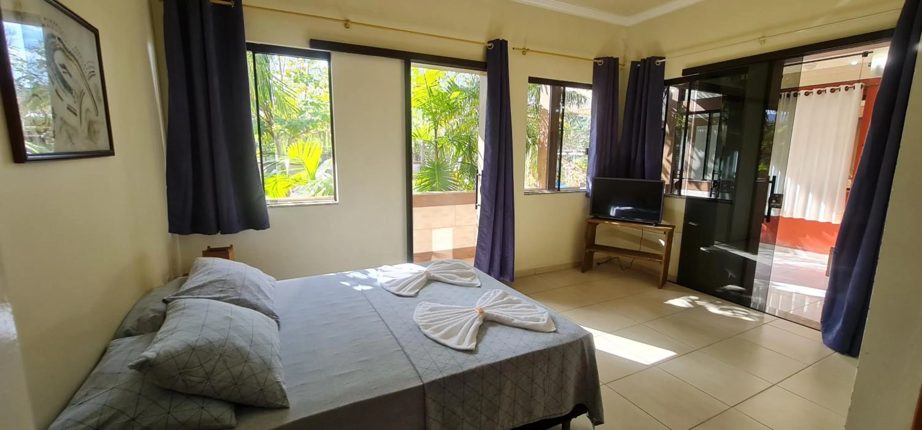 Bedroom, Bed in Hotel Ferrugem Eco Village