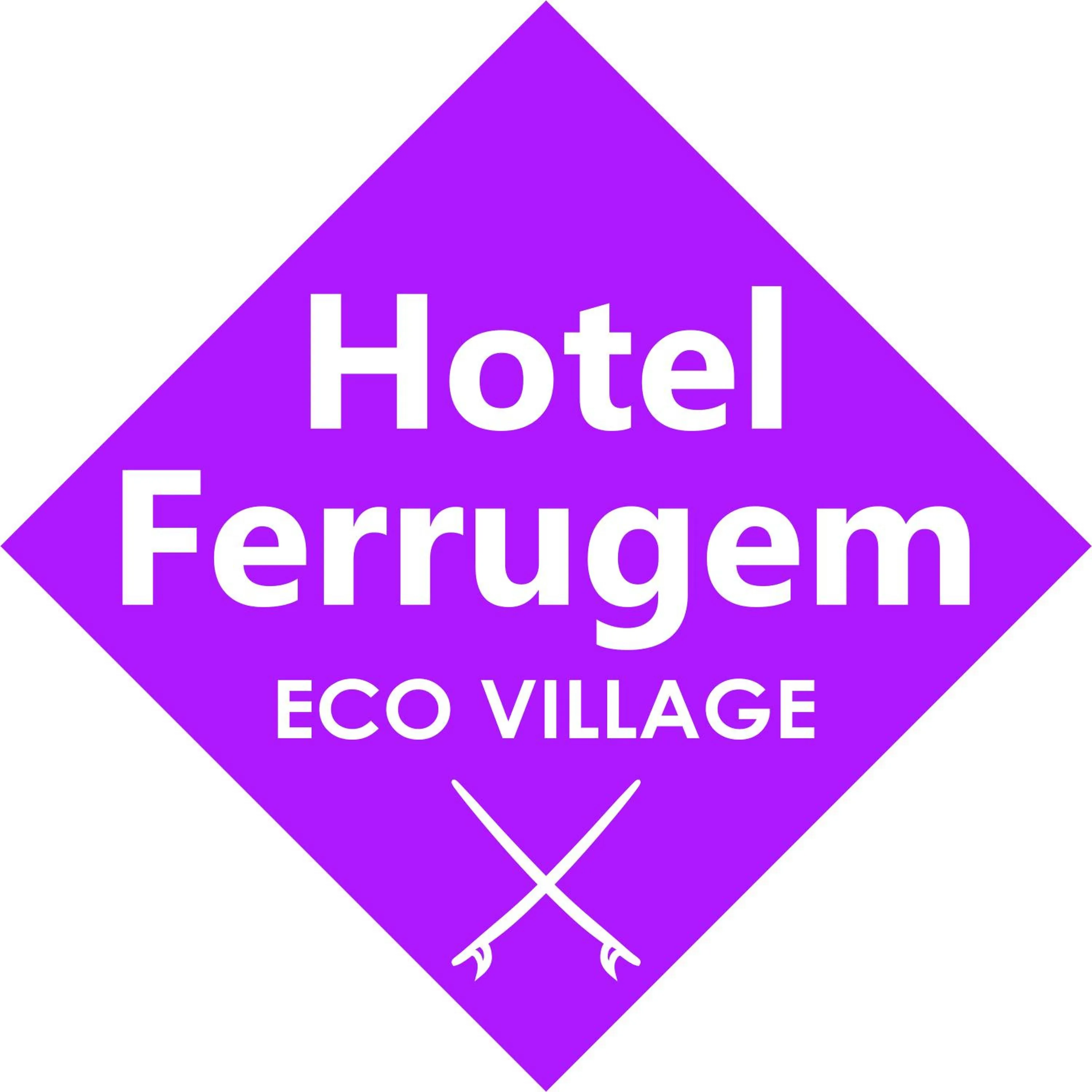 Property logo or sign in Hotel Ferrugem Eco Village