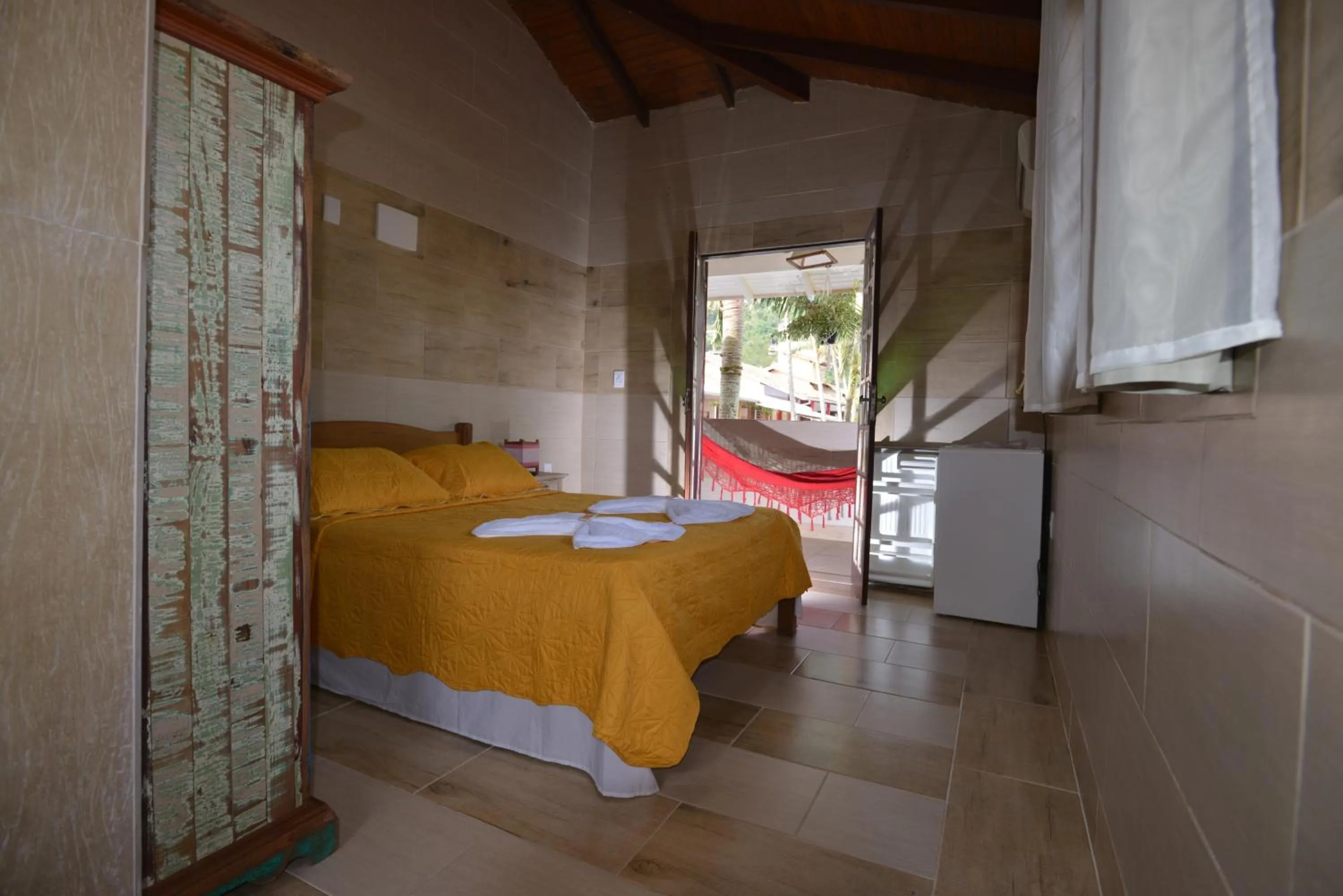 Bed in Hotel Ferrugem Eco Village