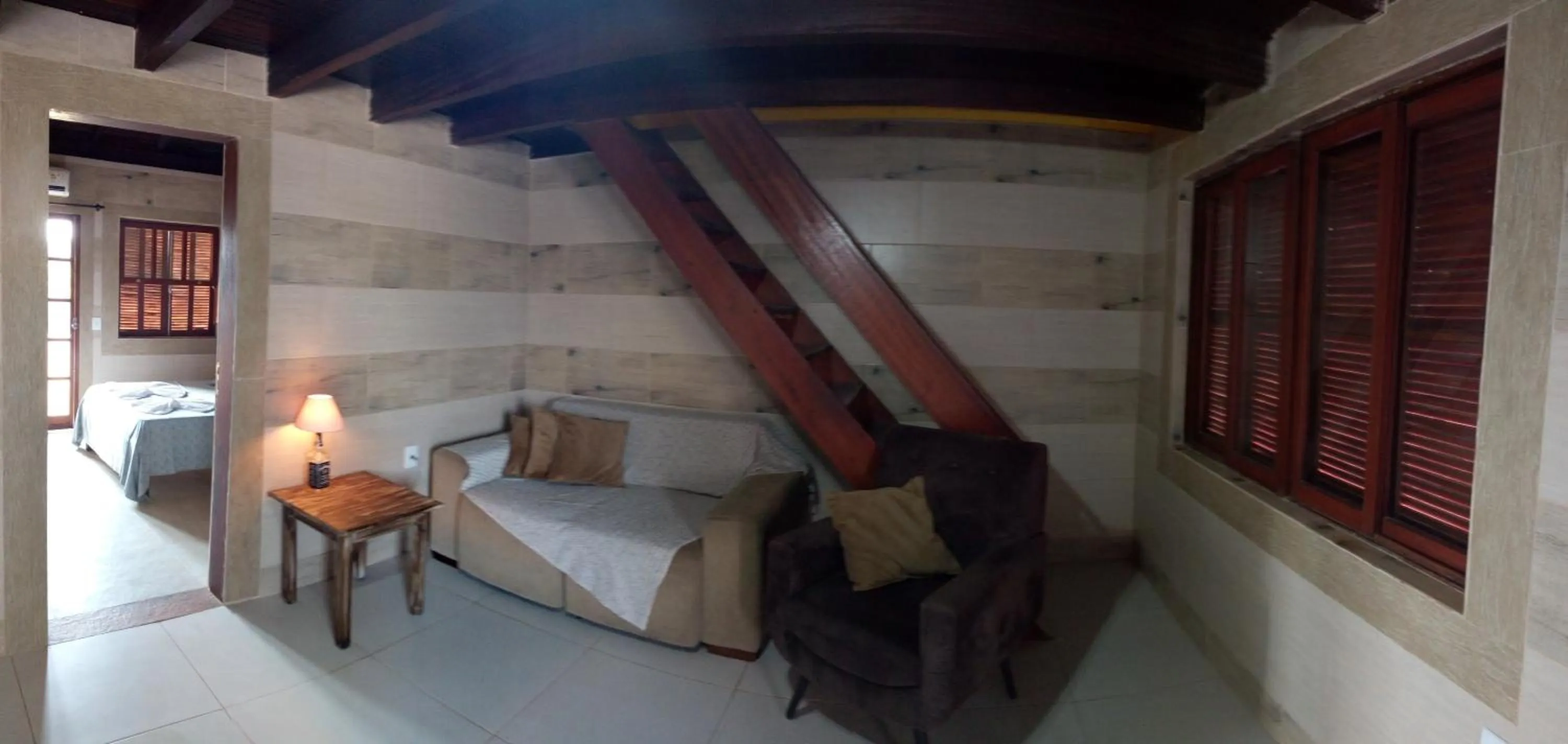 Living room, Bed in Hotel Ferrugem Eco Village
