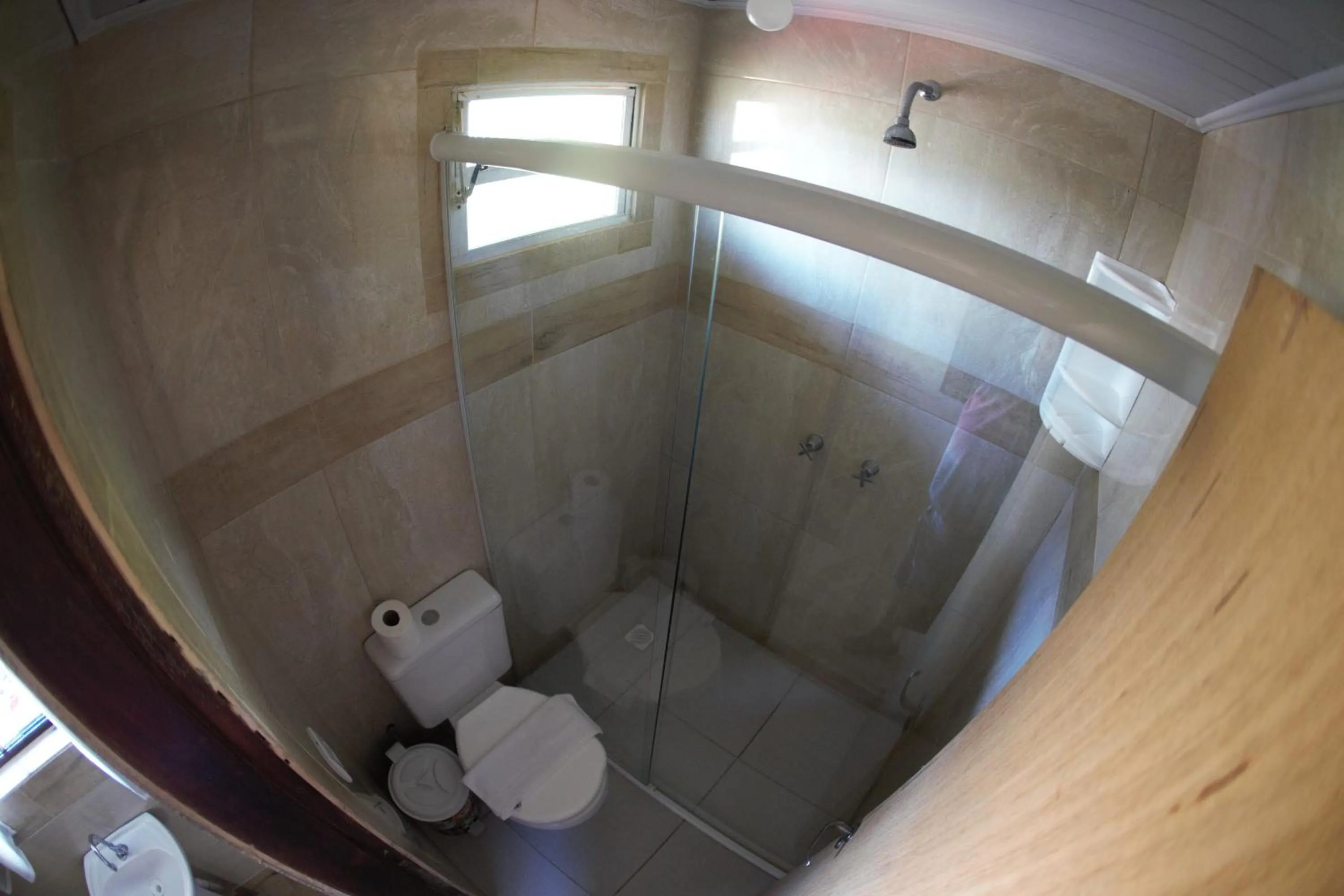 Bathroom in Hotel Ferrugem Eco Village
