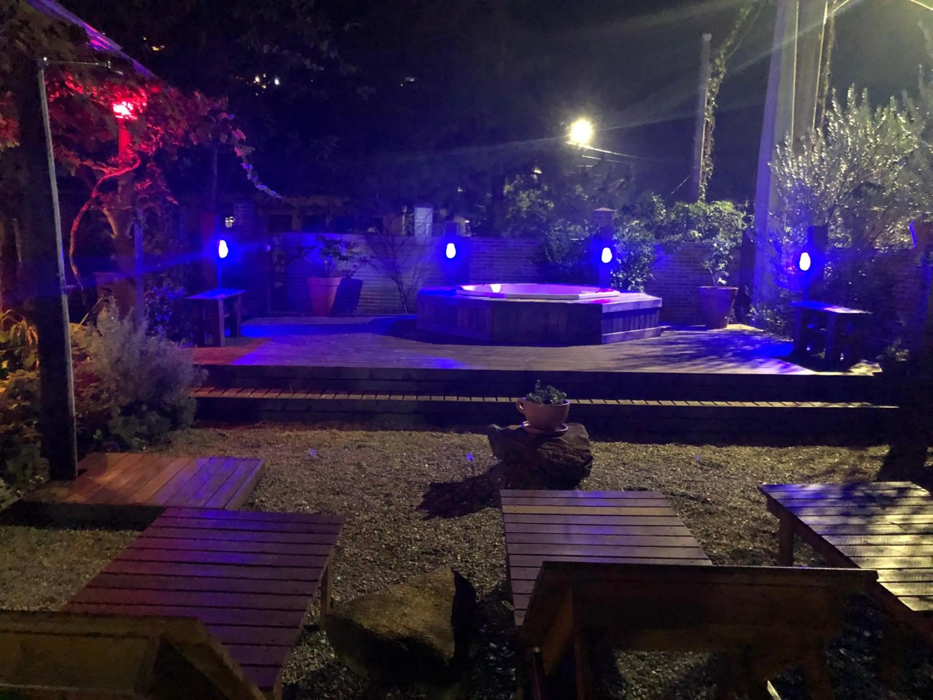 Hot Tub in Hotel Ferrugem Eco Village