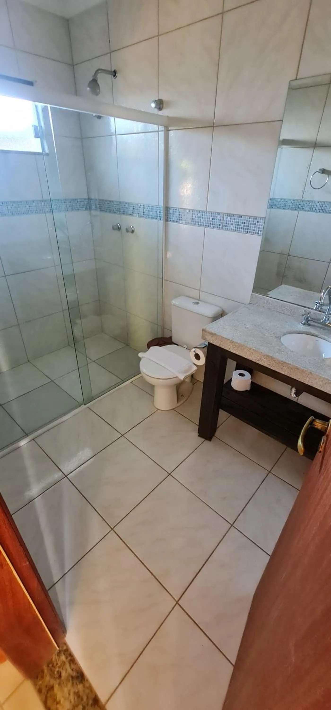 Bathroom in Hotel Ferrugem Eco Village