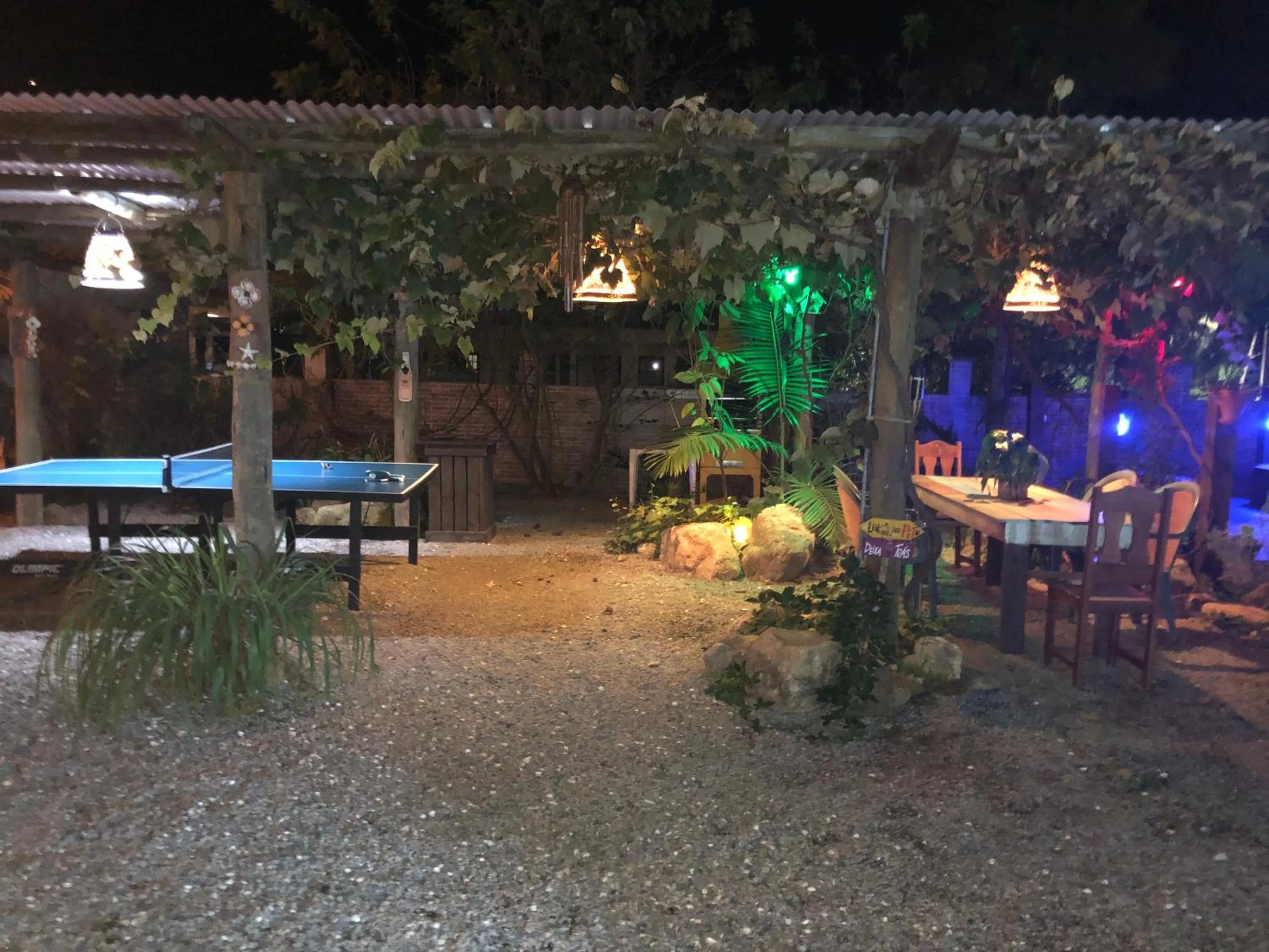 BBQ facilities in Hotel Ferrugem Eco Village