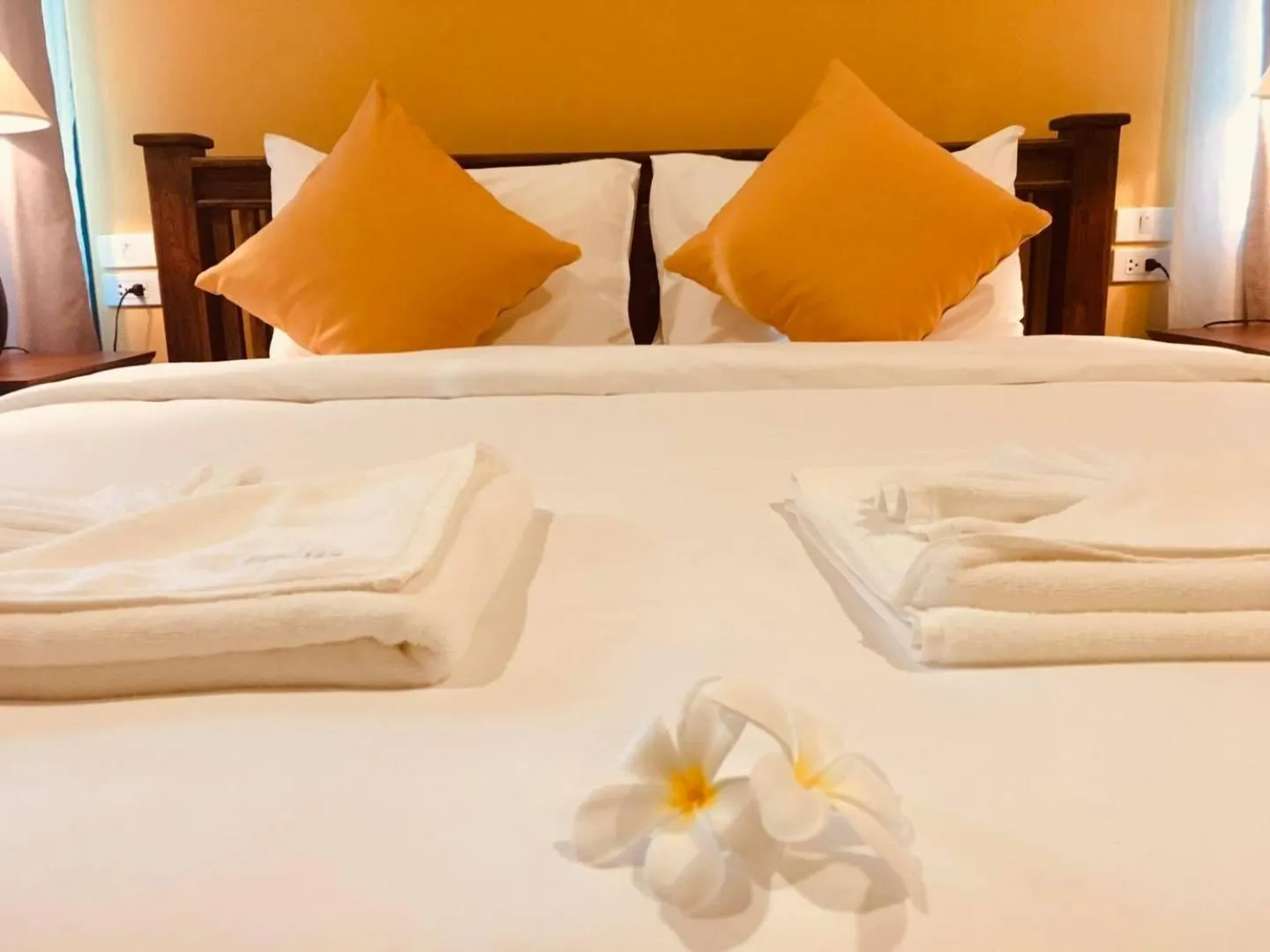 Bed in Chapulin Natural Resort