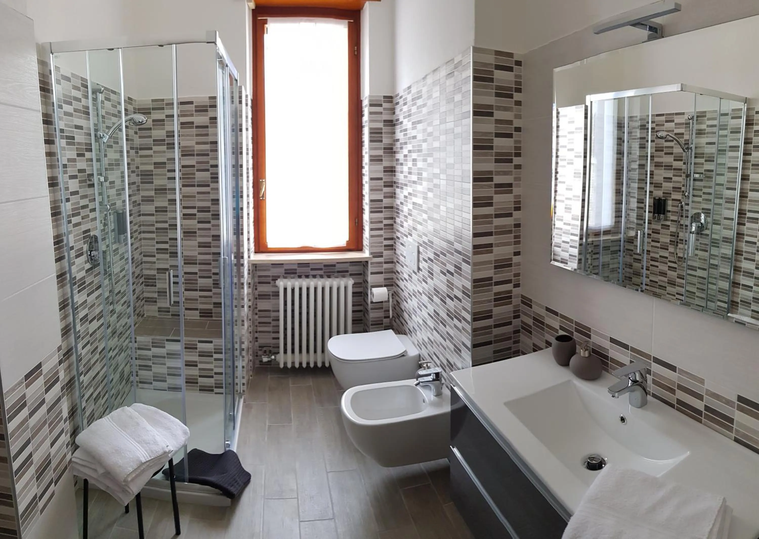 Bathroom in il nido della dani