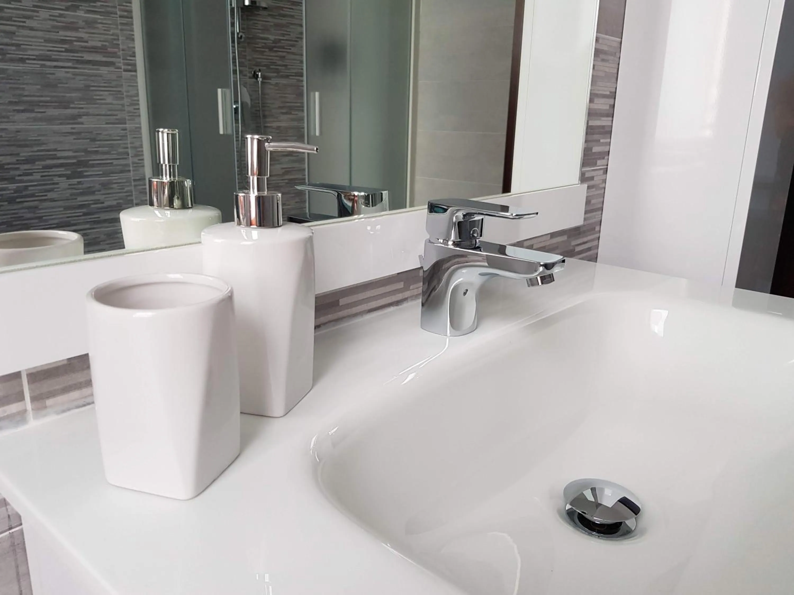 Bathroom in il nido della dani