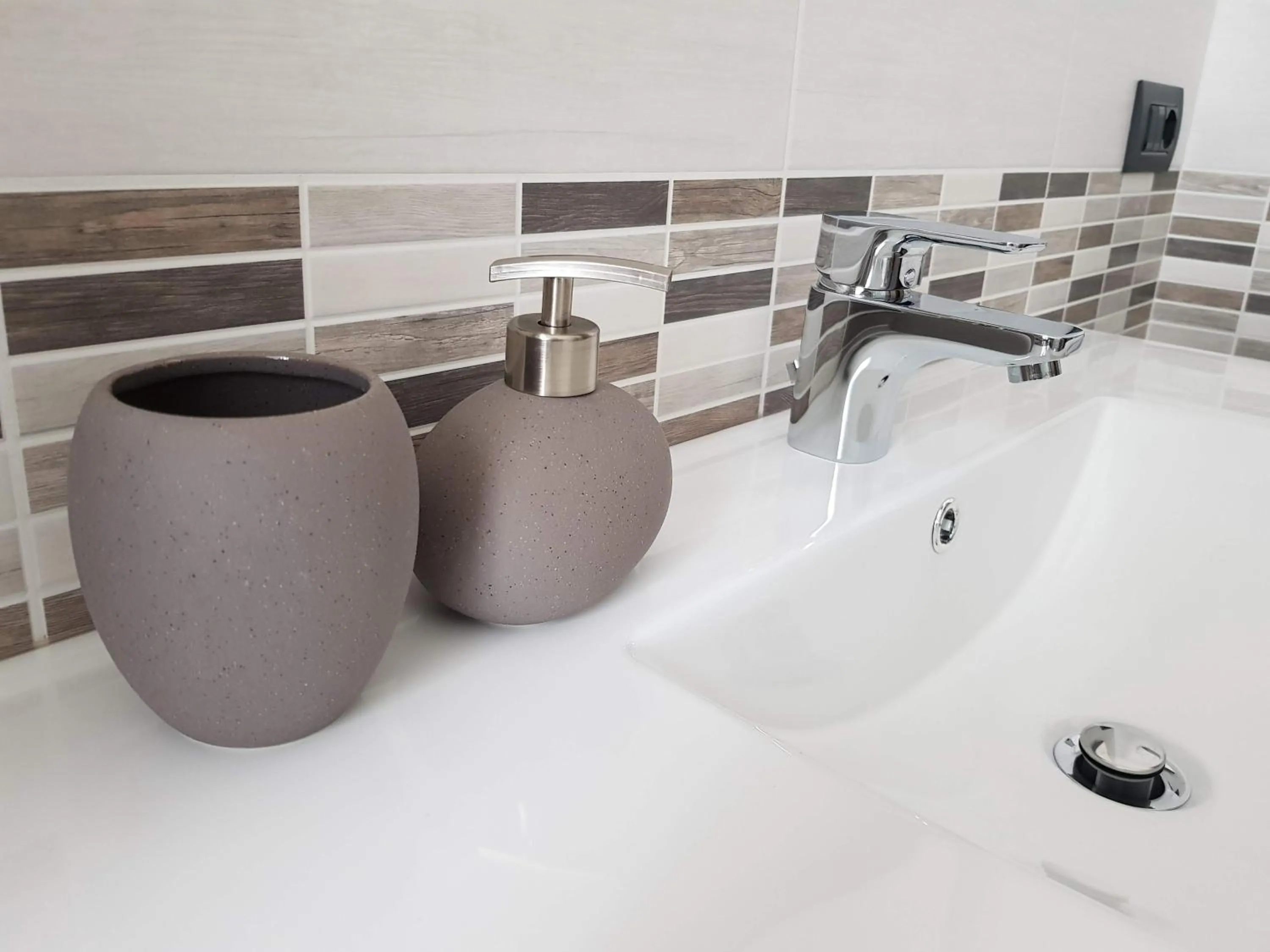 Bathroom in il nido della dani