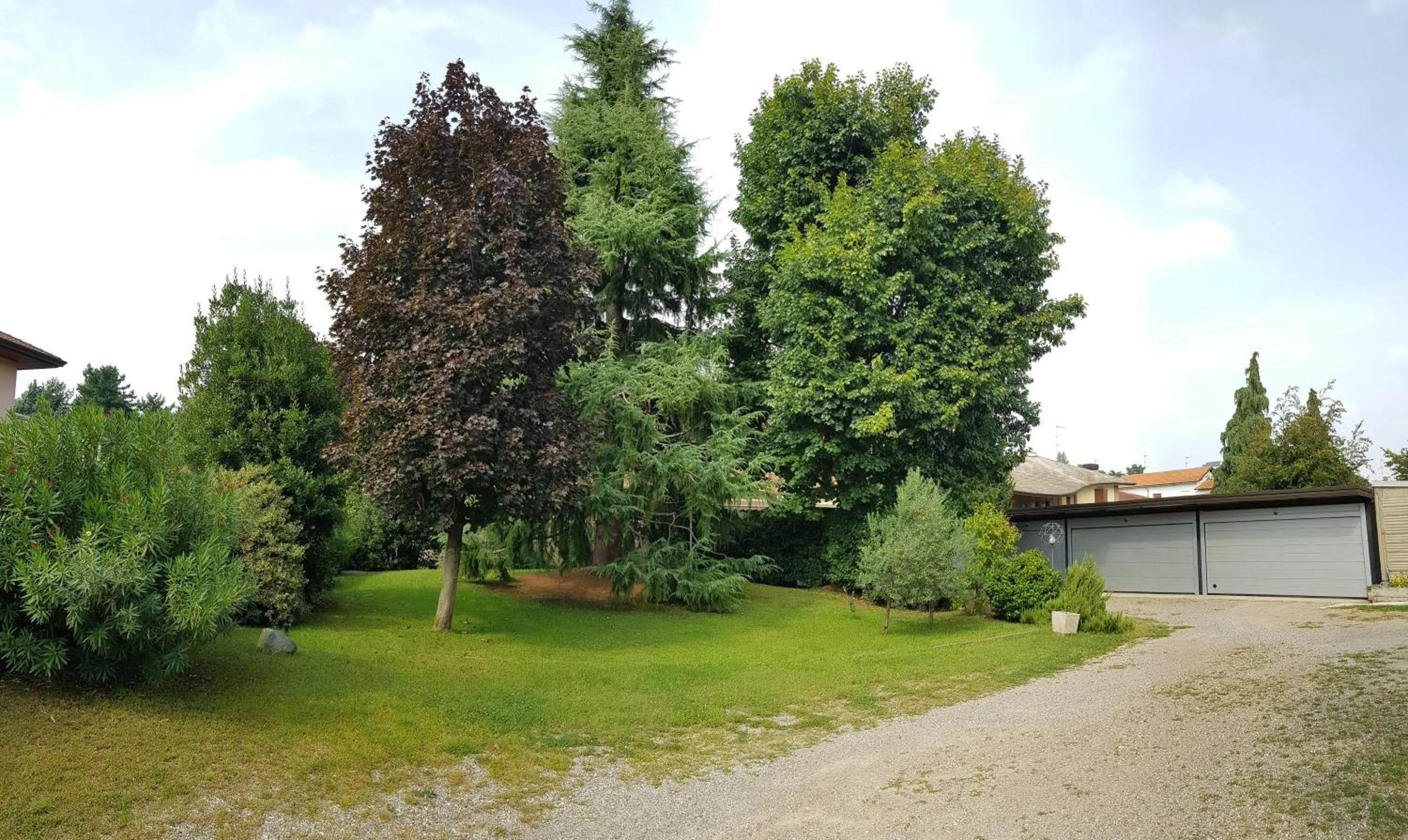 Garden view in il nido della dani