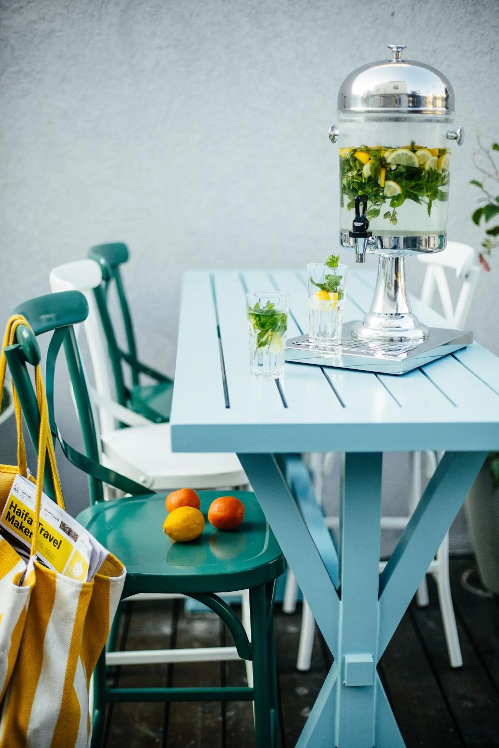 Food and drinks in Domus Bat Galim Hotel