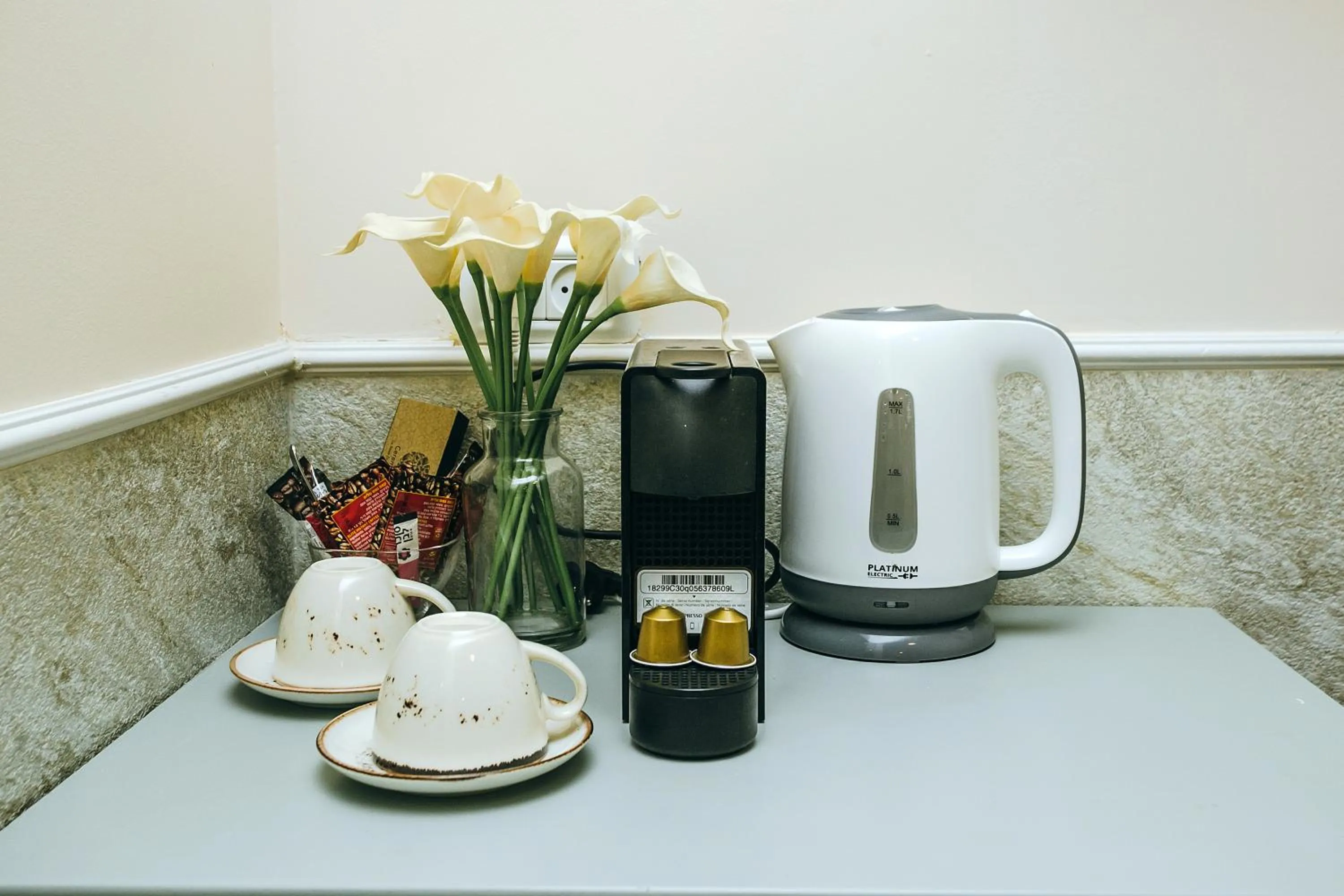 Coffee/tea facilities in Domus Bat Galim Hotel