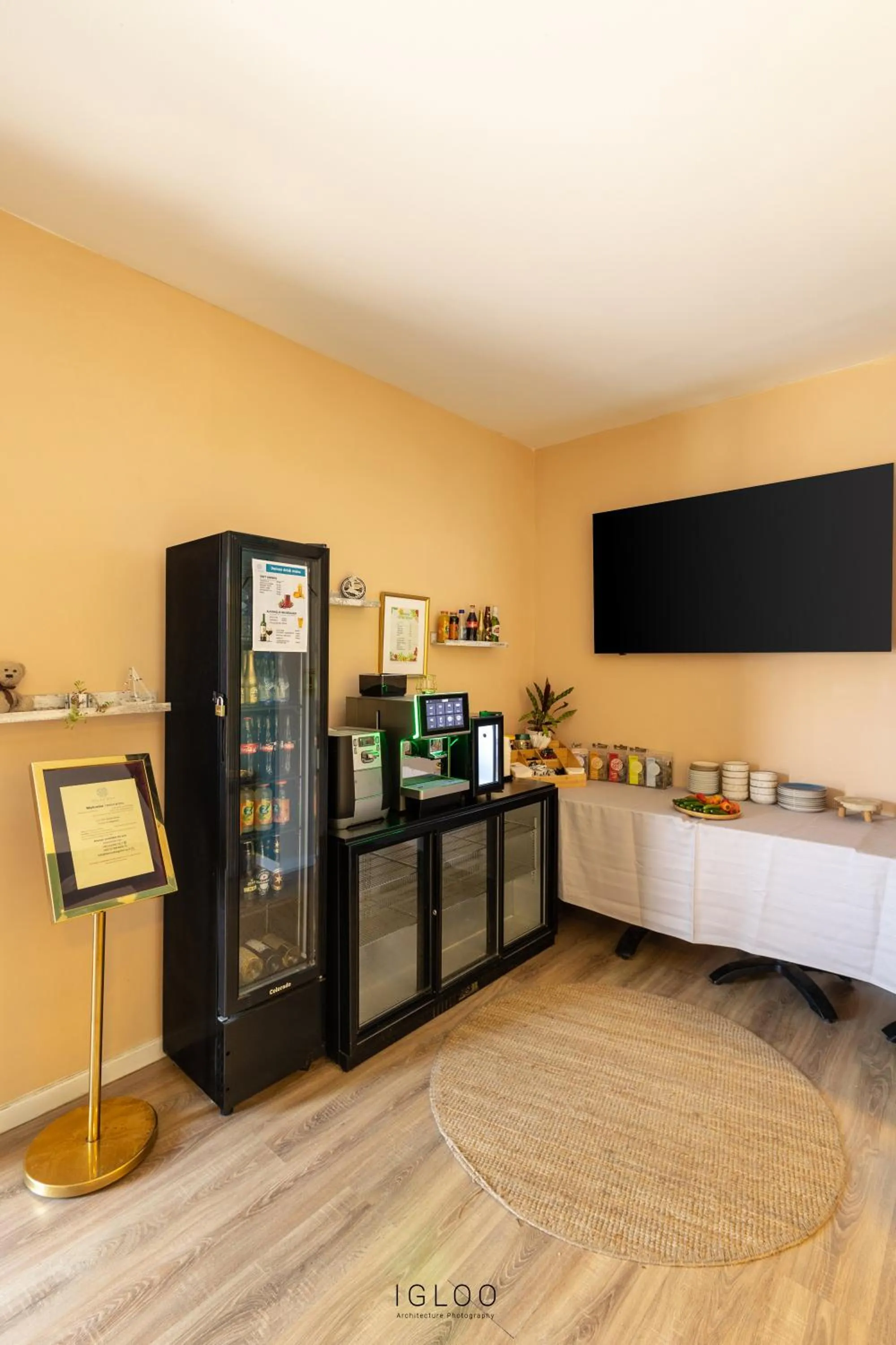 Coffee/tea facilities in Domus Bat Galim Hotel