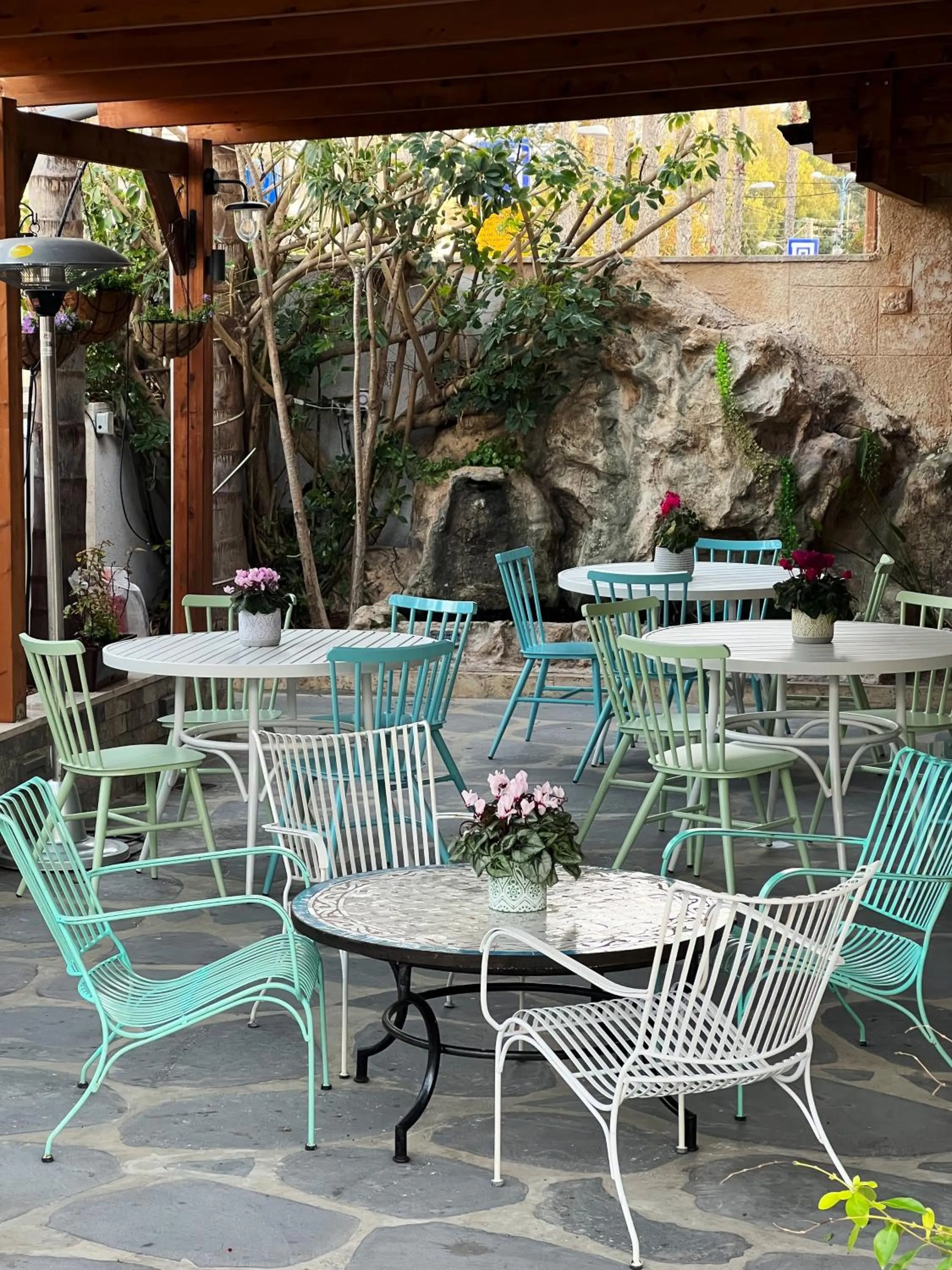 Patio in Domus Bat Galim Hotel