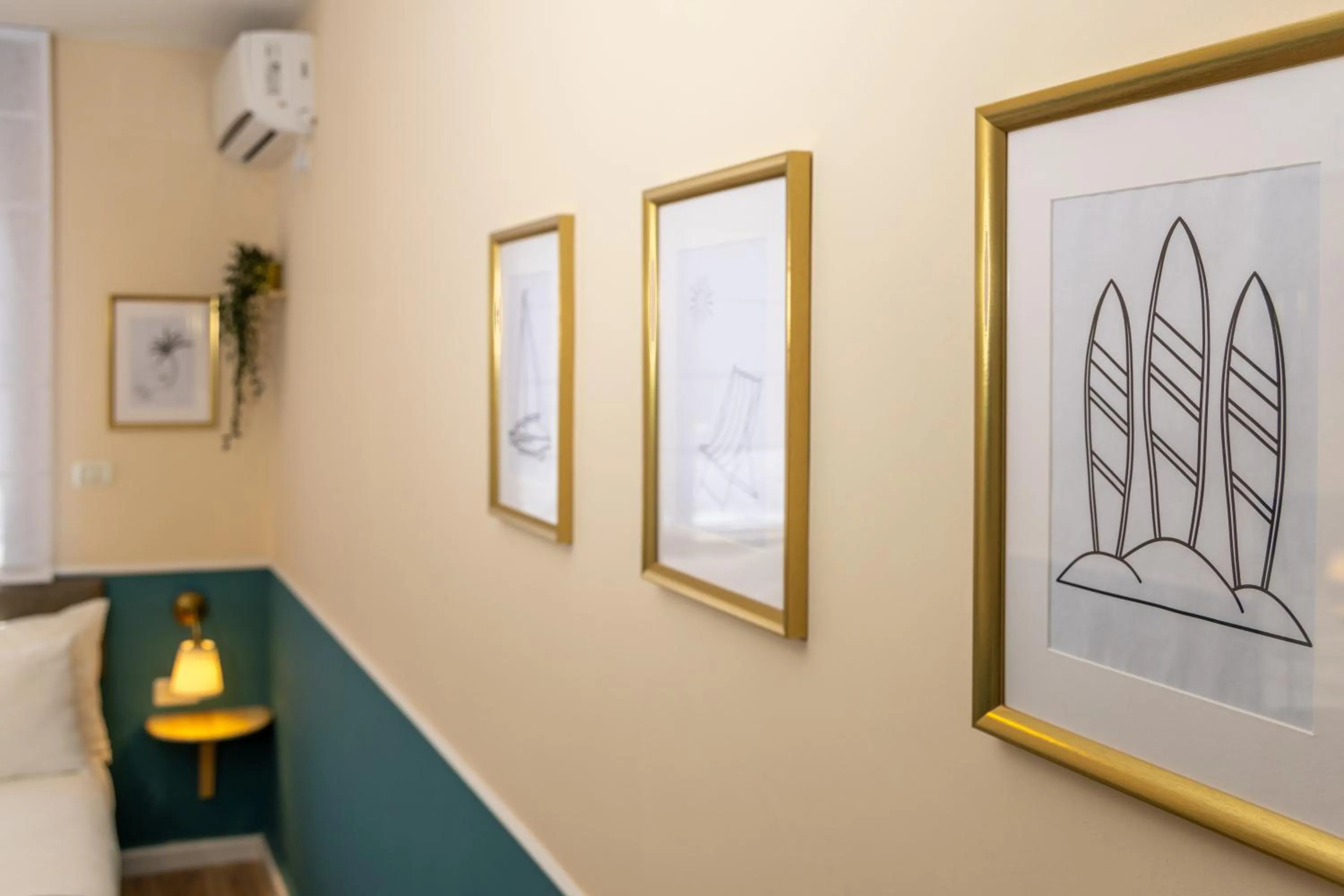 Decorative detail in Domus Bat Galim Hotel