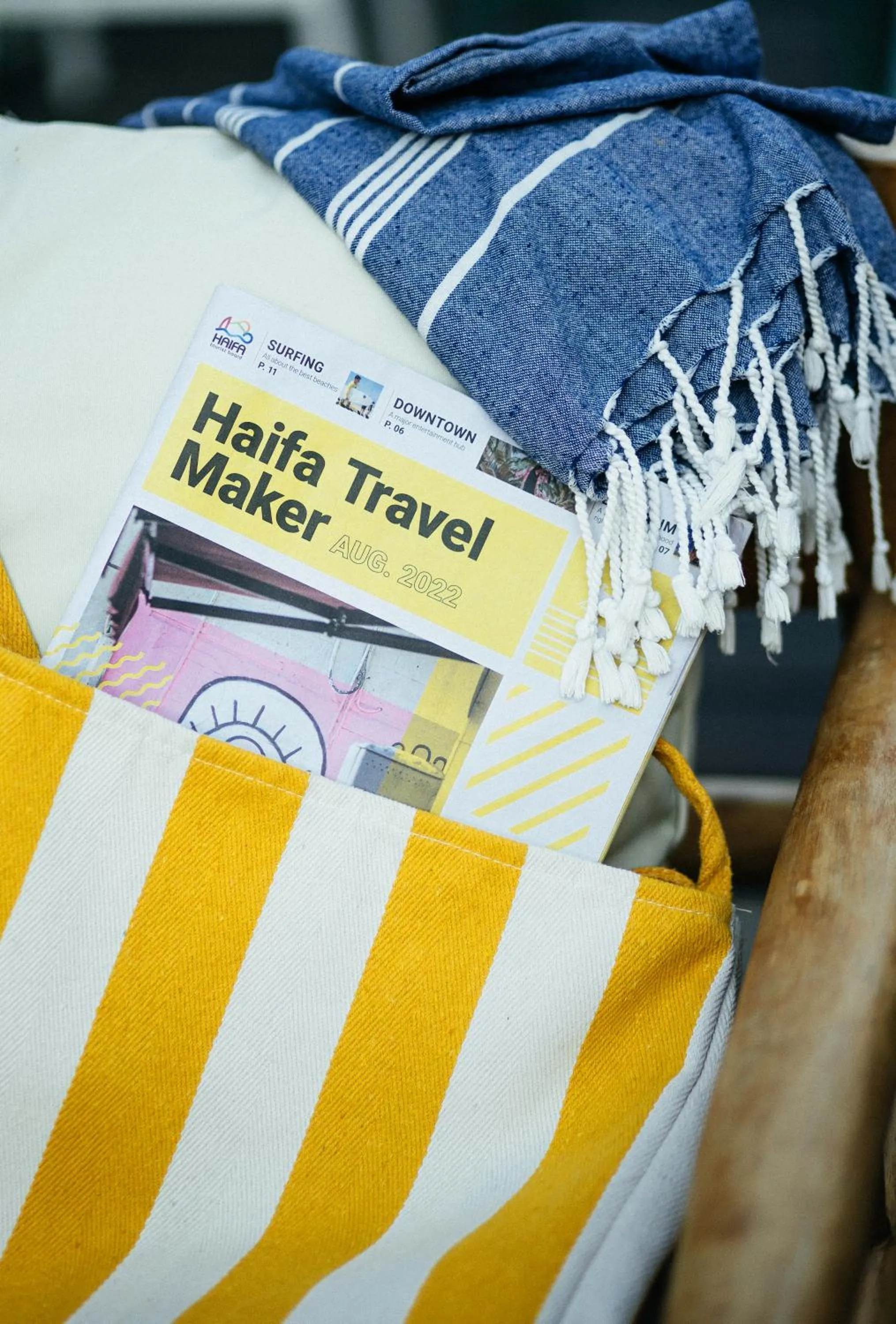 Decorative detail in Domus Bat Galim Hotel