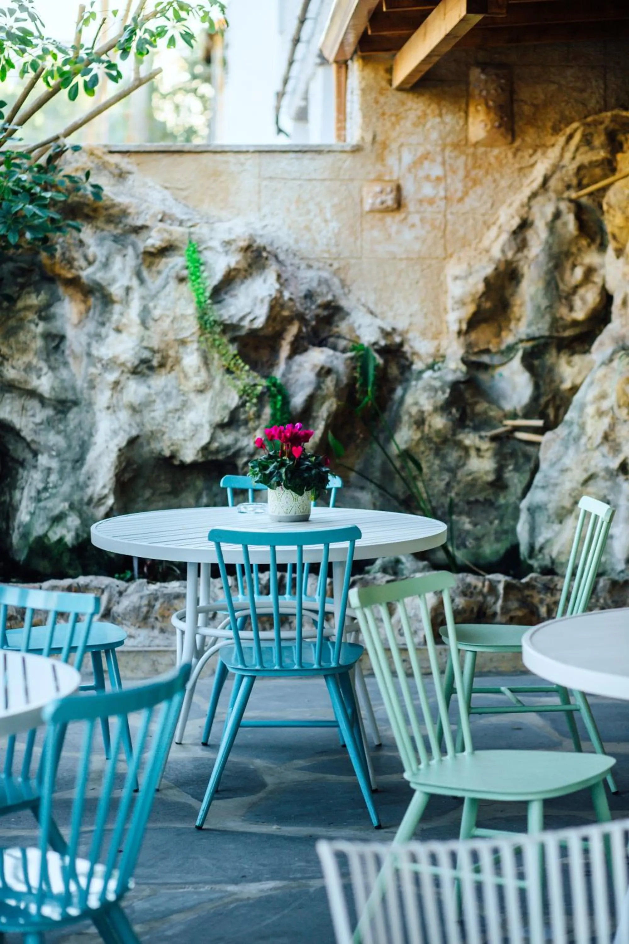 Patio in Domus Bat Galim Hotel