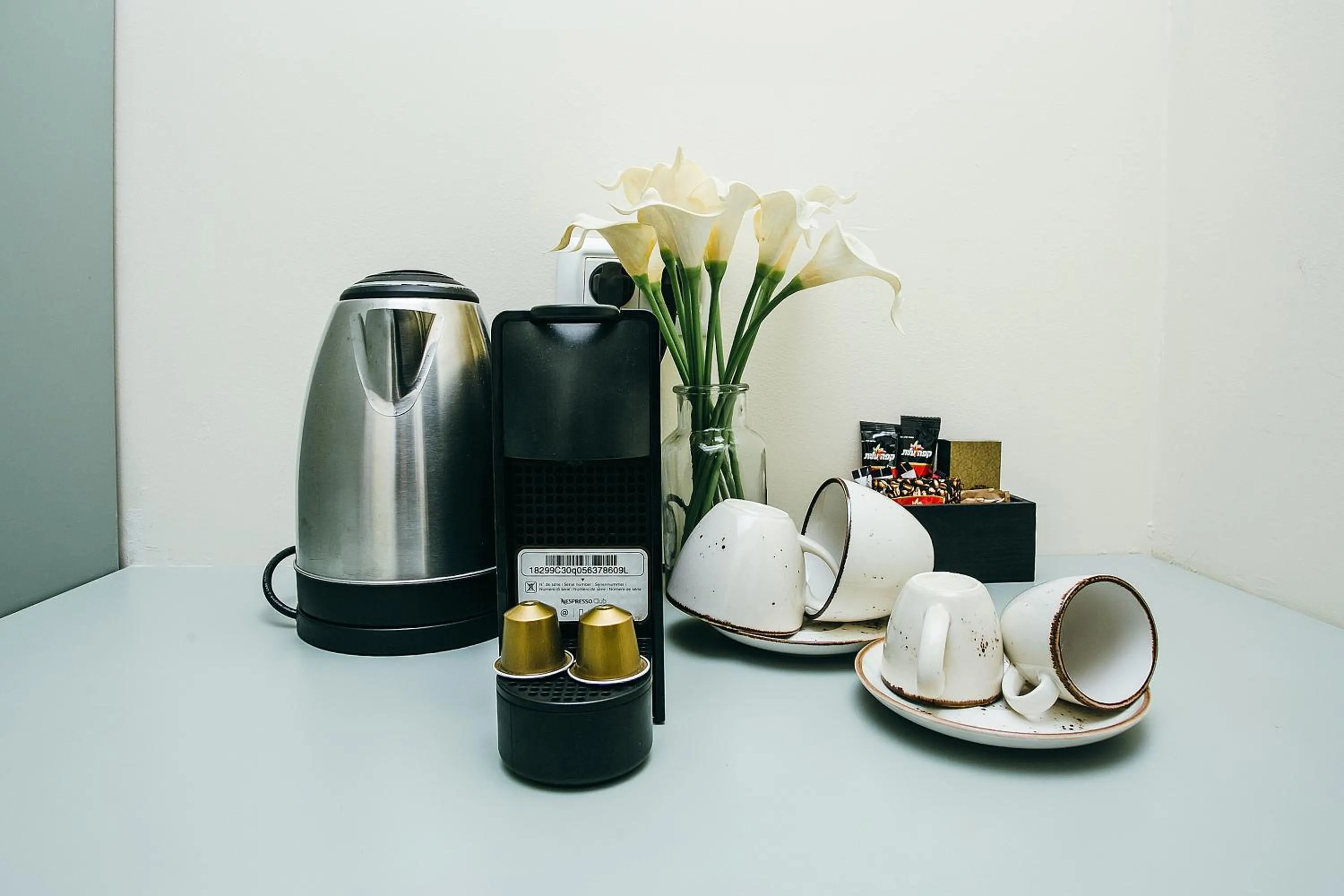 Coffee/tea facilities in Domus Bat Galim Hotel
