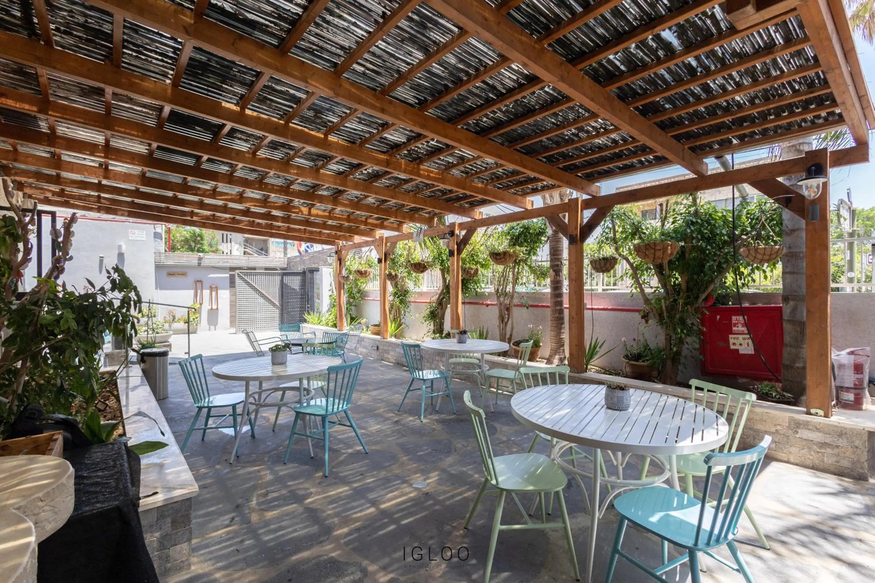 Balcony/Terrace in Domus Bat Galim Hotel