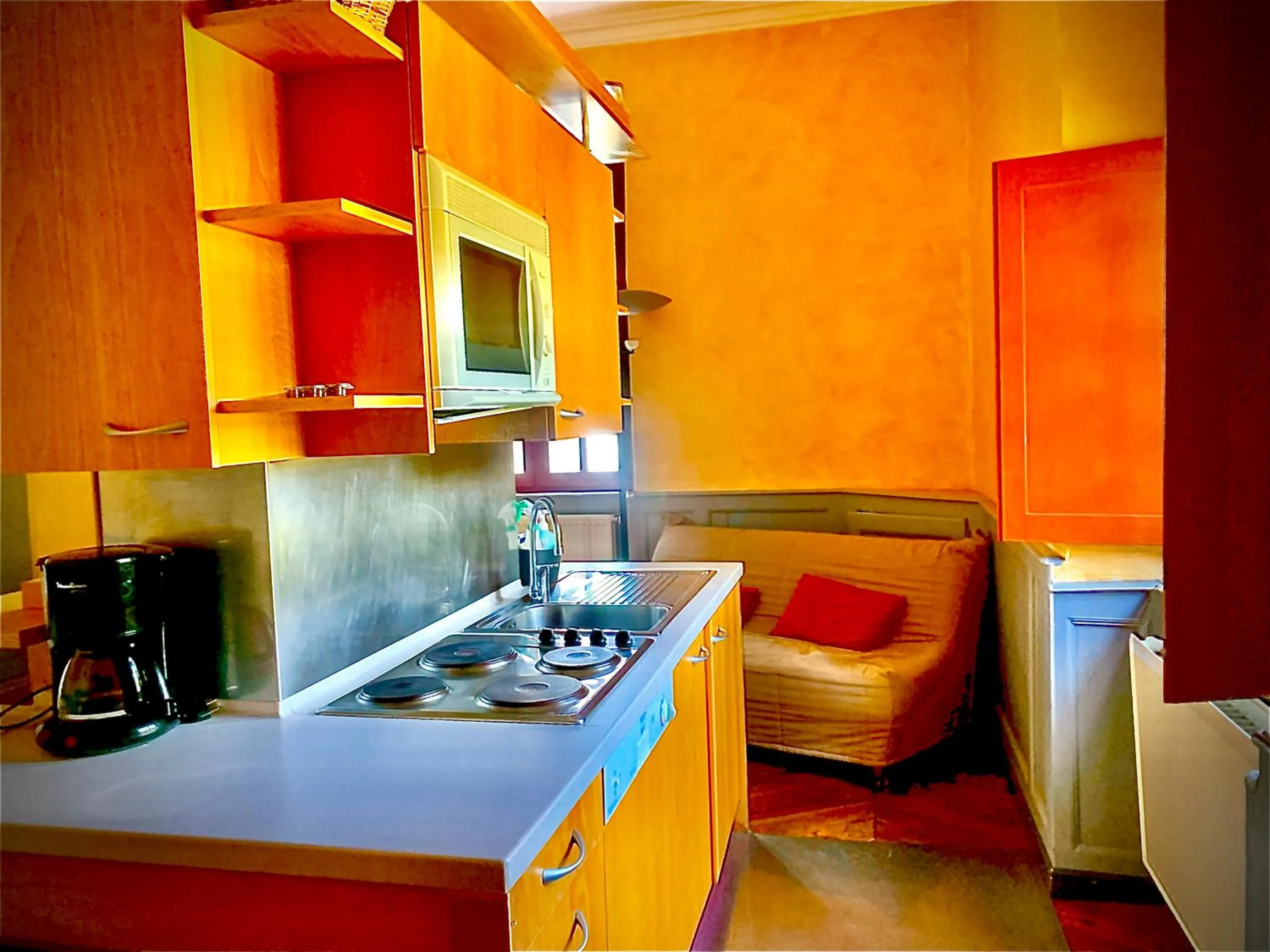 Kitchen or kitchenette in Le Pavillon des Officiers