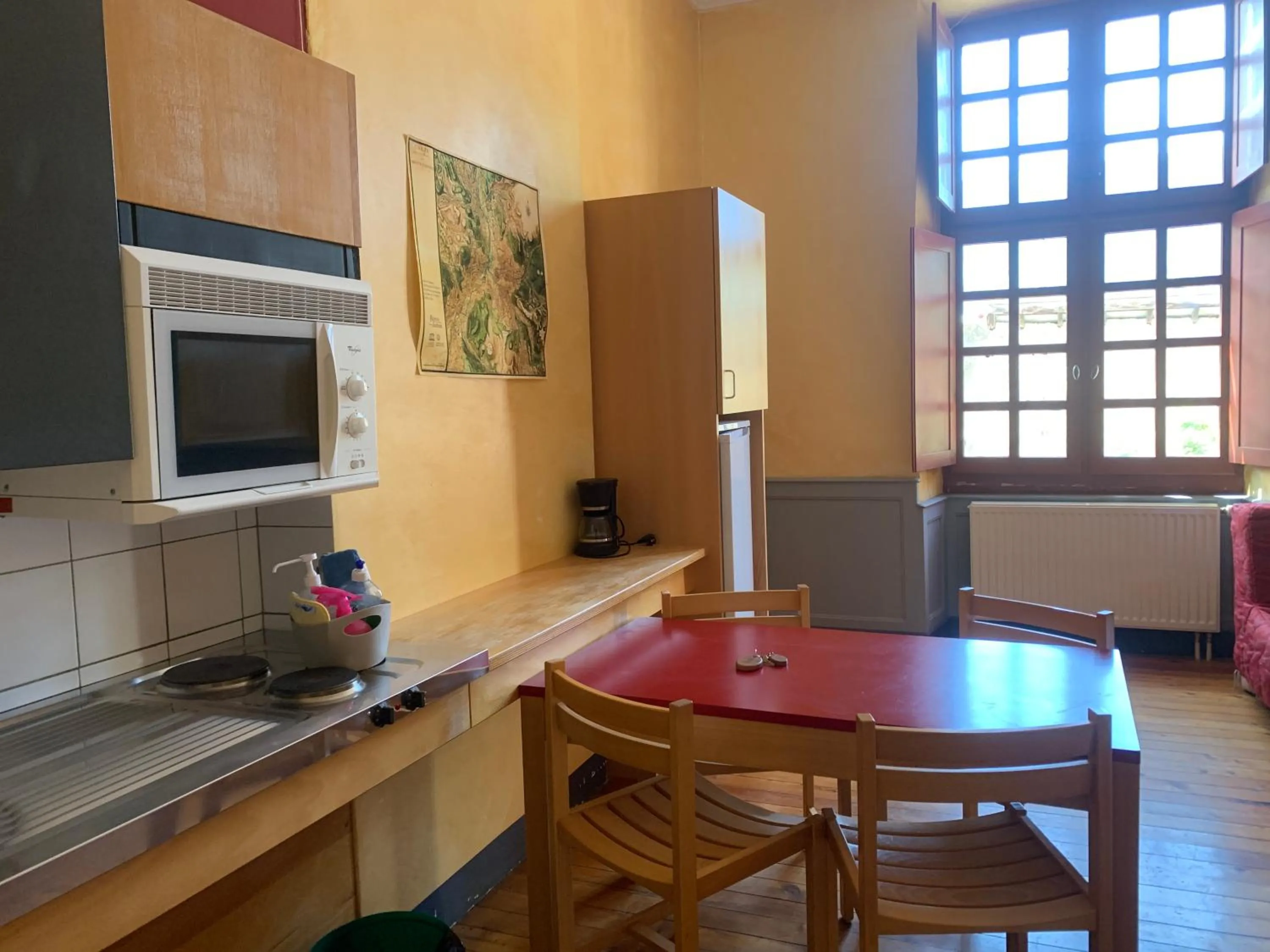 Kitchen or kitchenette in Le Pavillon des Officiers