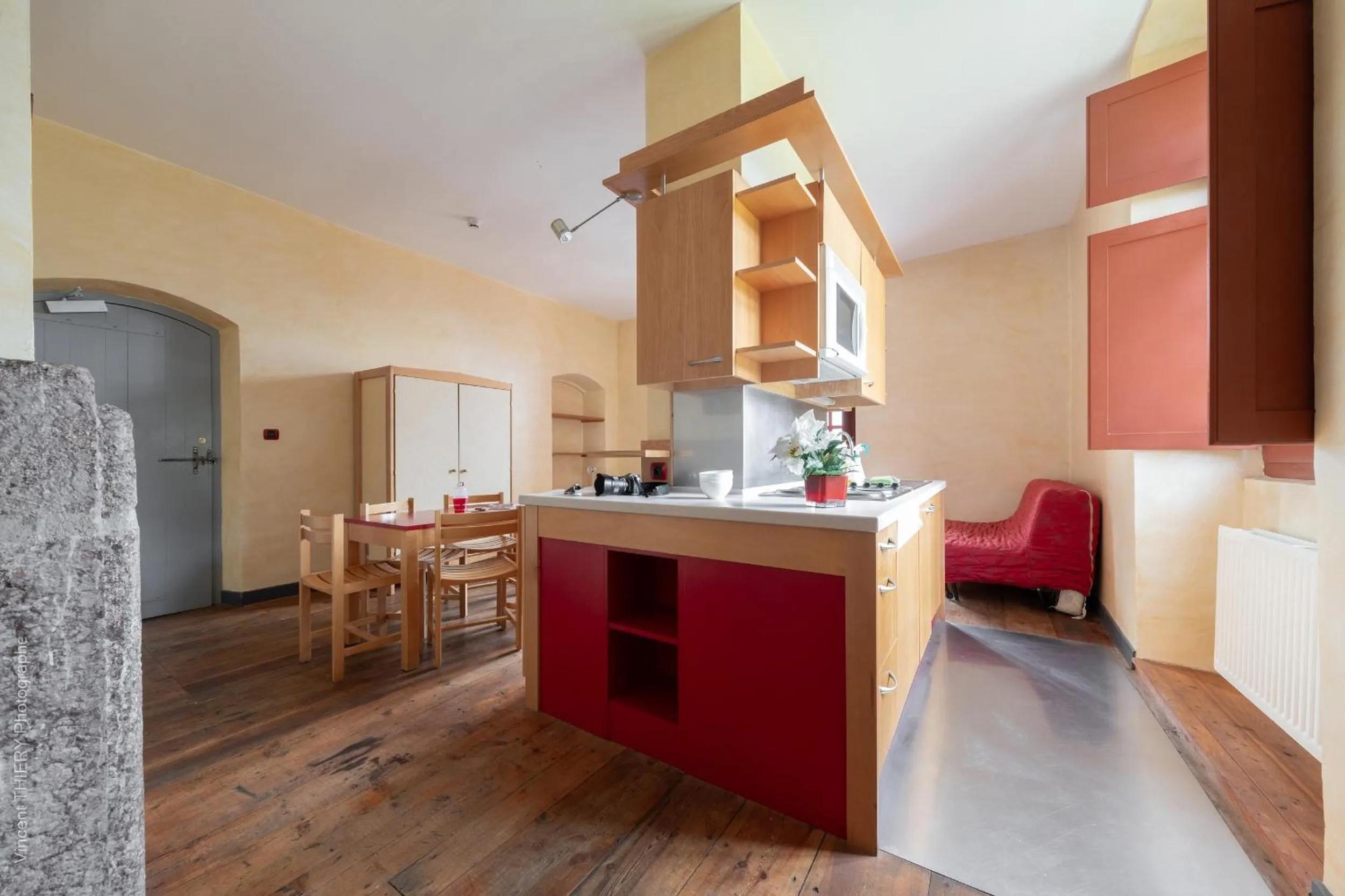 Kitchen or kitchenette in Le Pavillon des Officiers