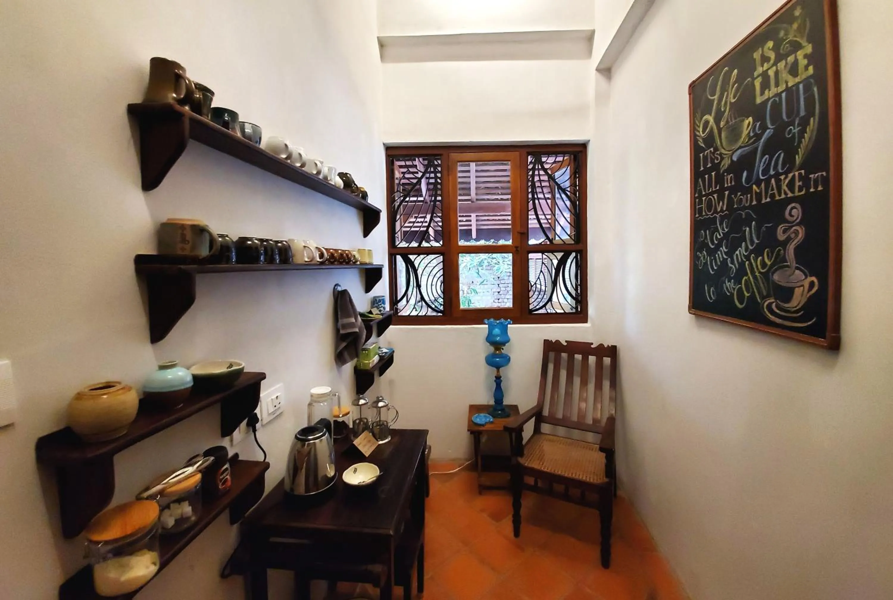 Coffee/tea facilities in Kariappa House