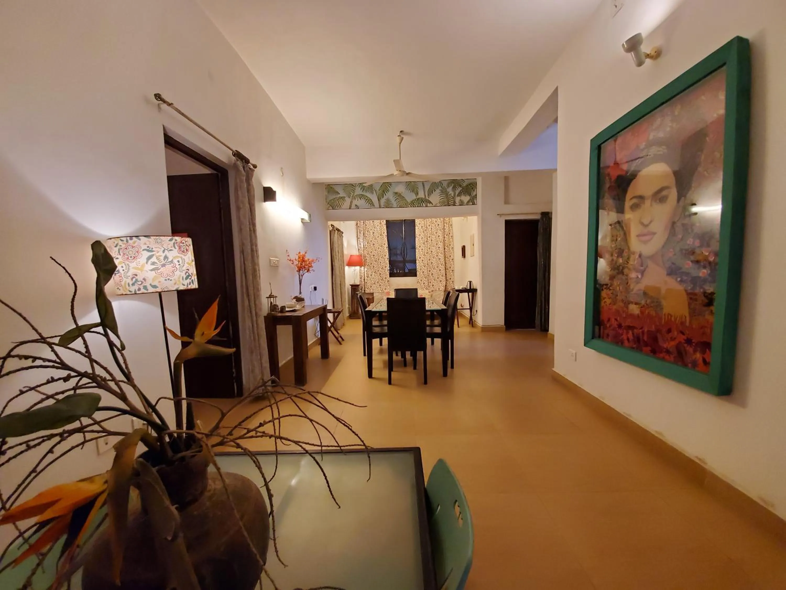 Living room in Kariappa House