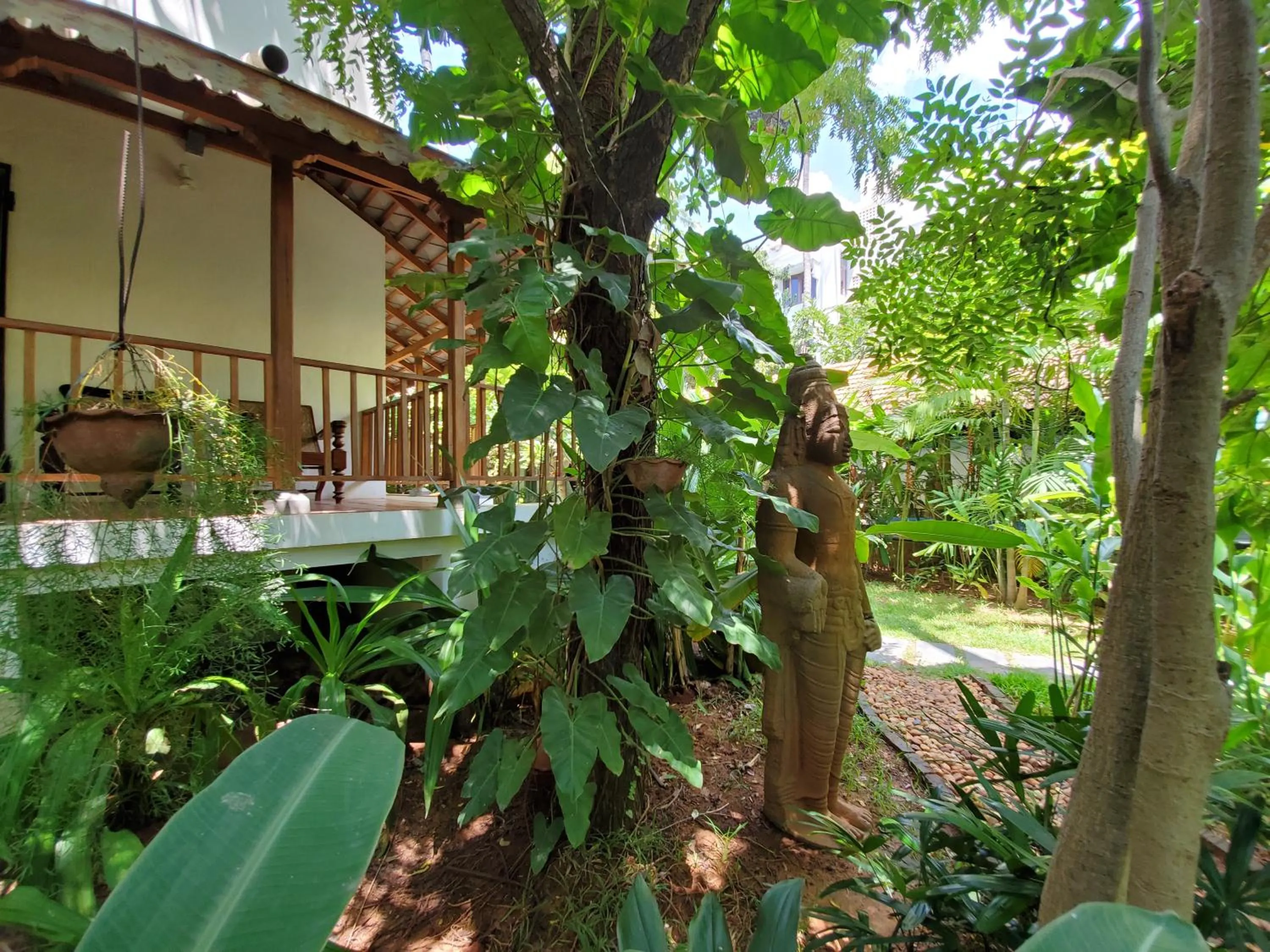 Garden in Kariappa House