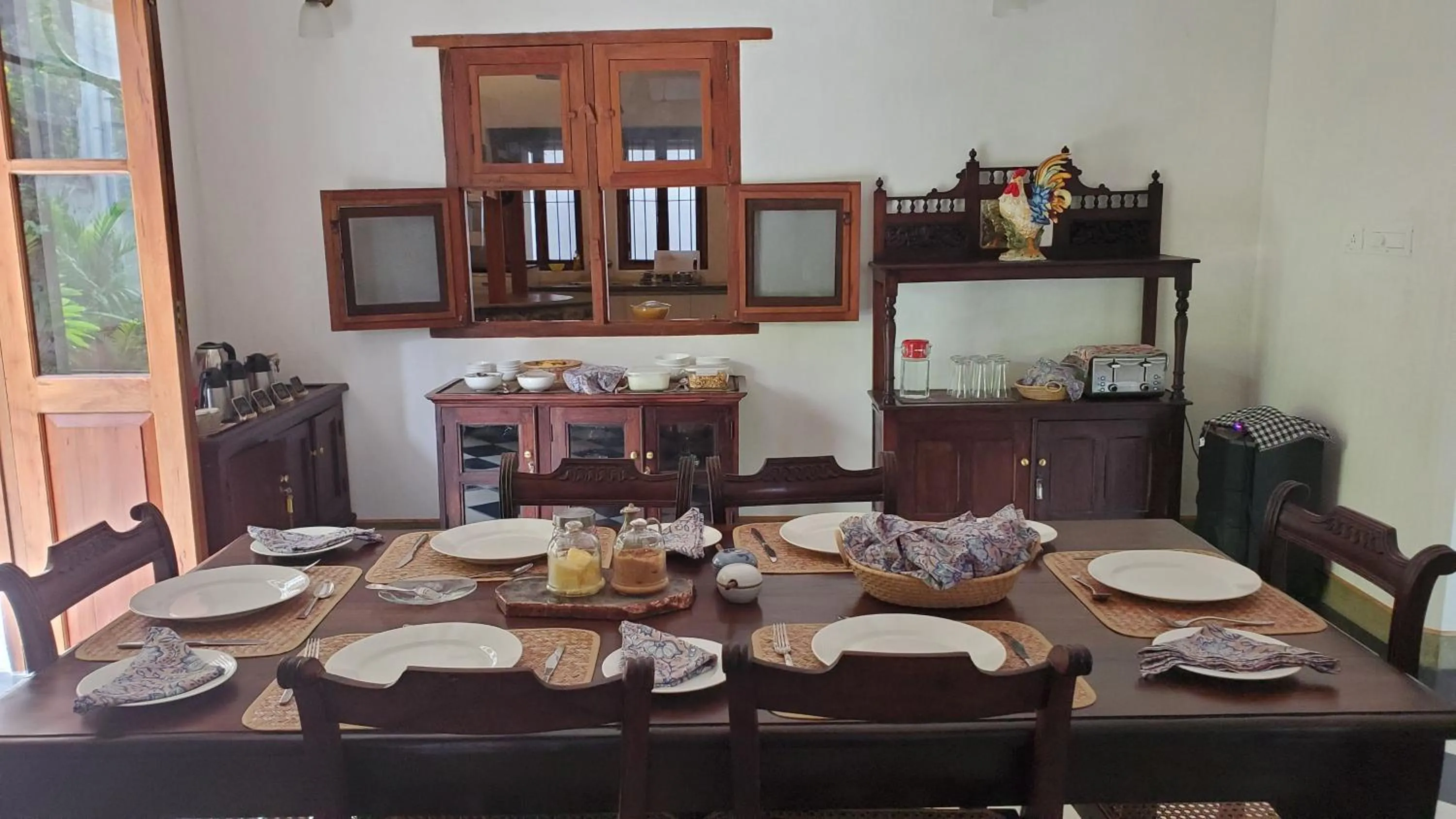Dining area in Kariappa House