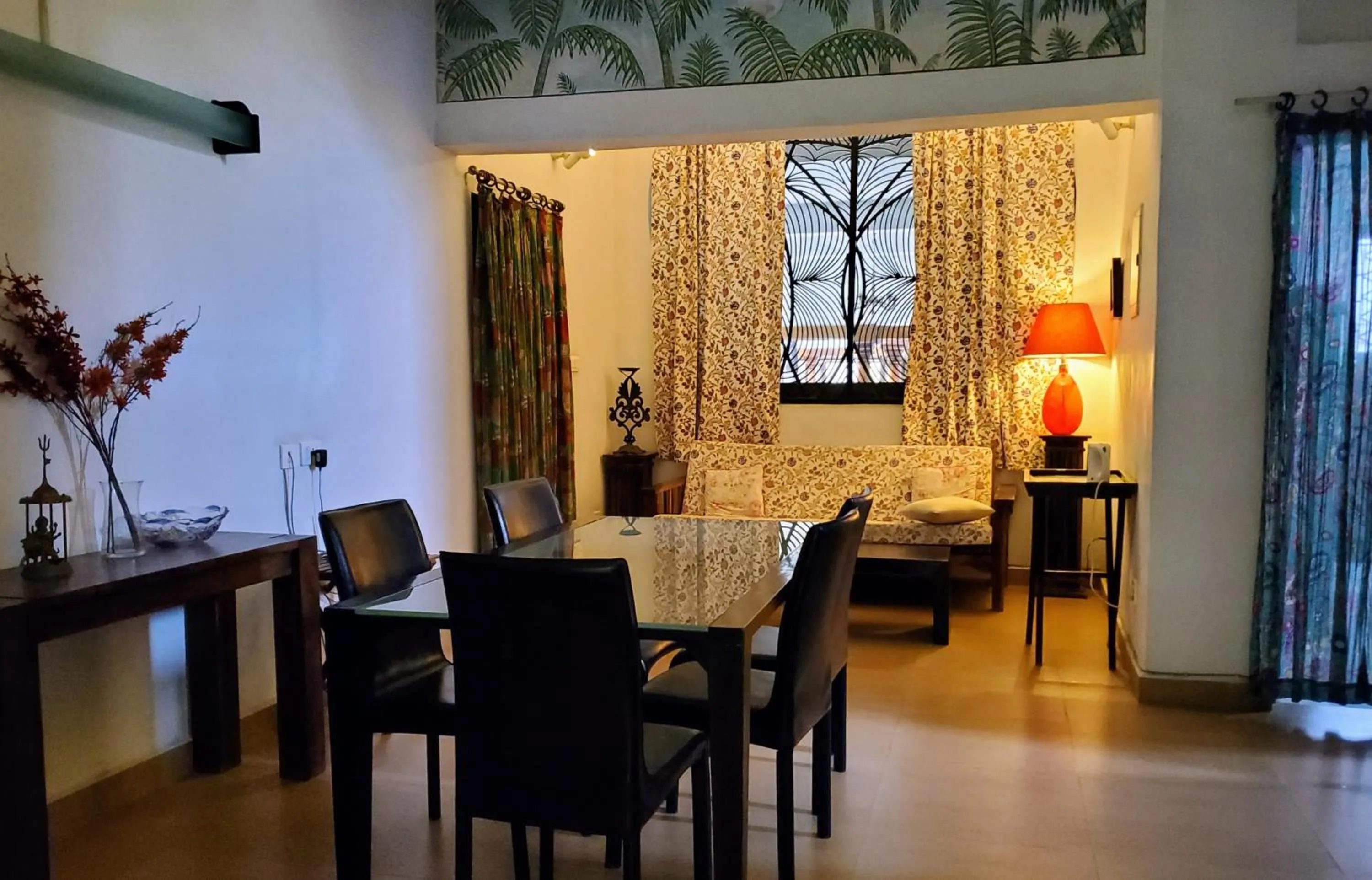 Living room in Kariappa House