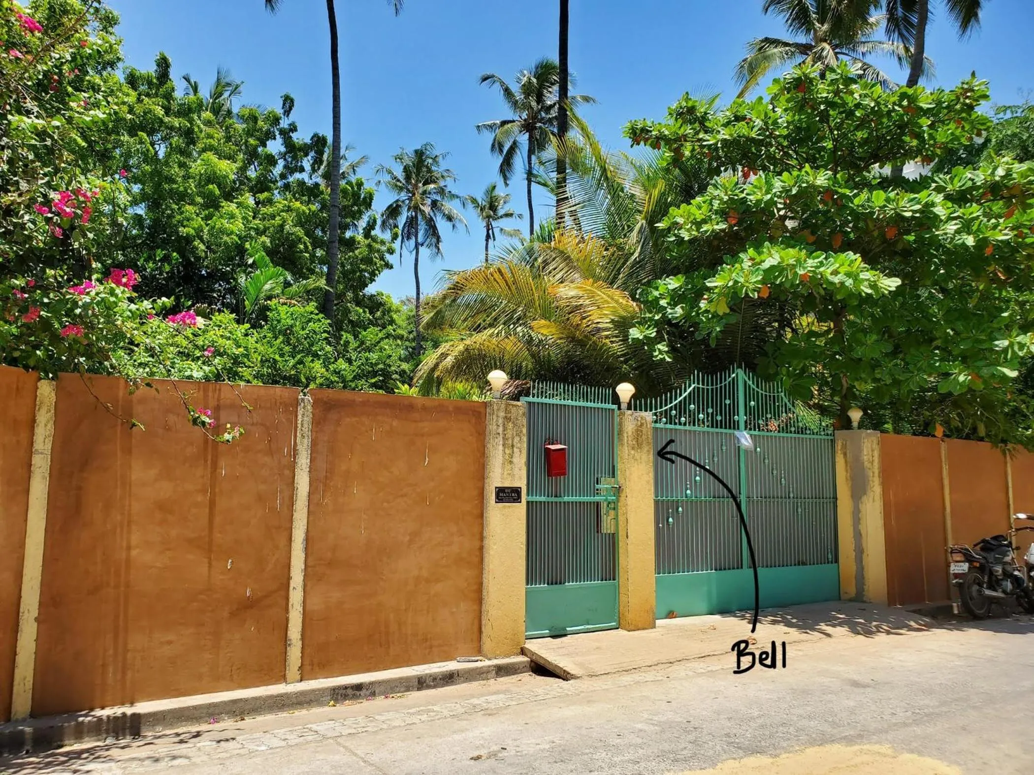 Facade/entrance in Kariappa House