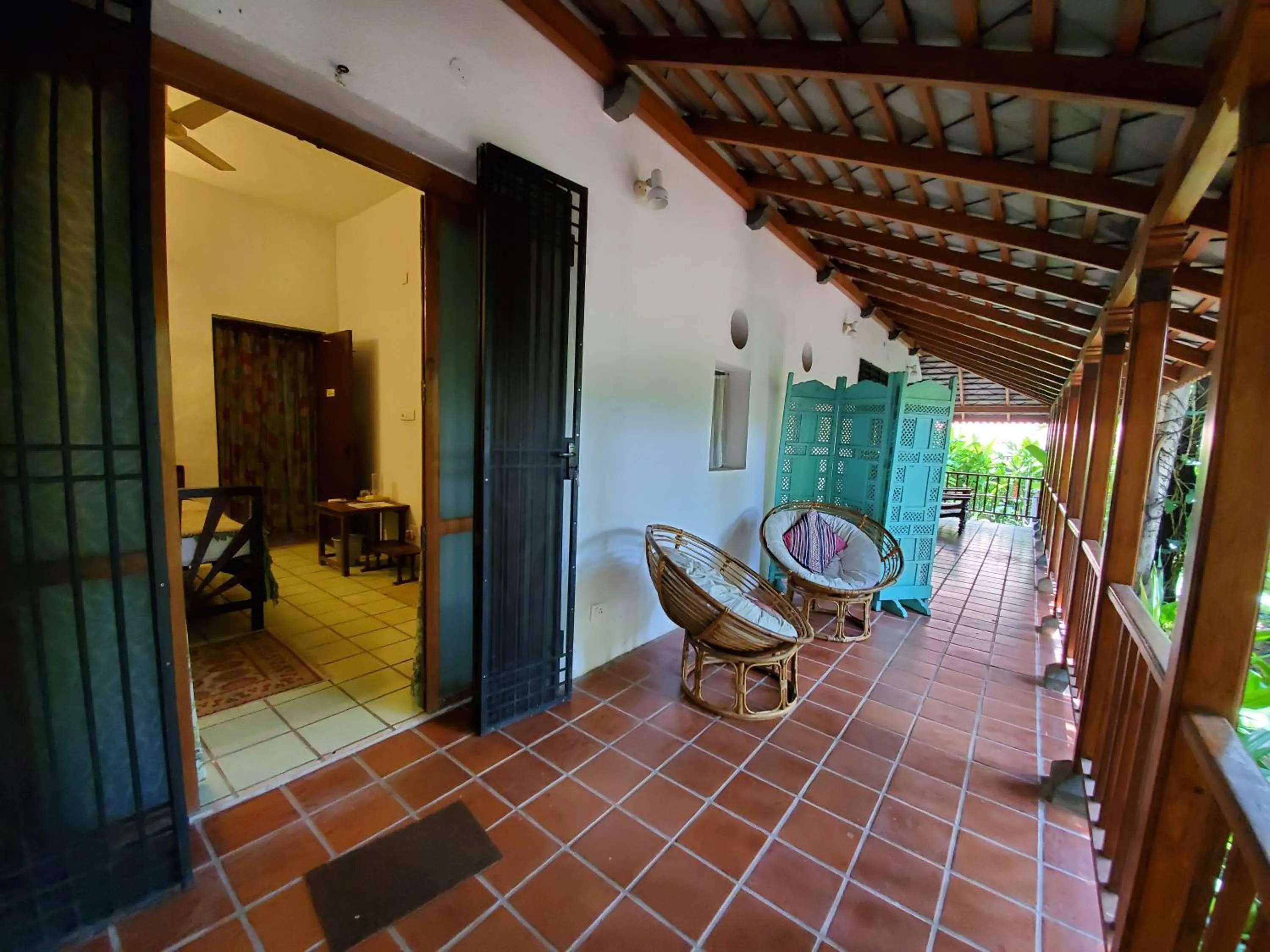 Patio in Kariappa House