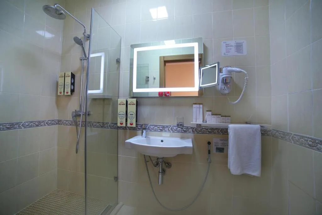 Shower in City Hotel Bishkek