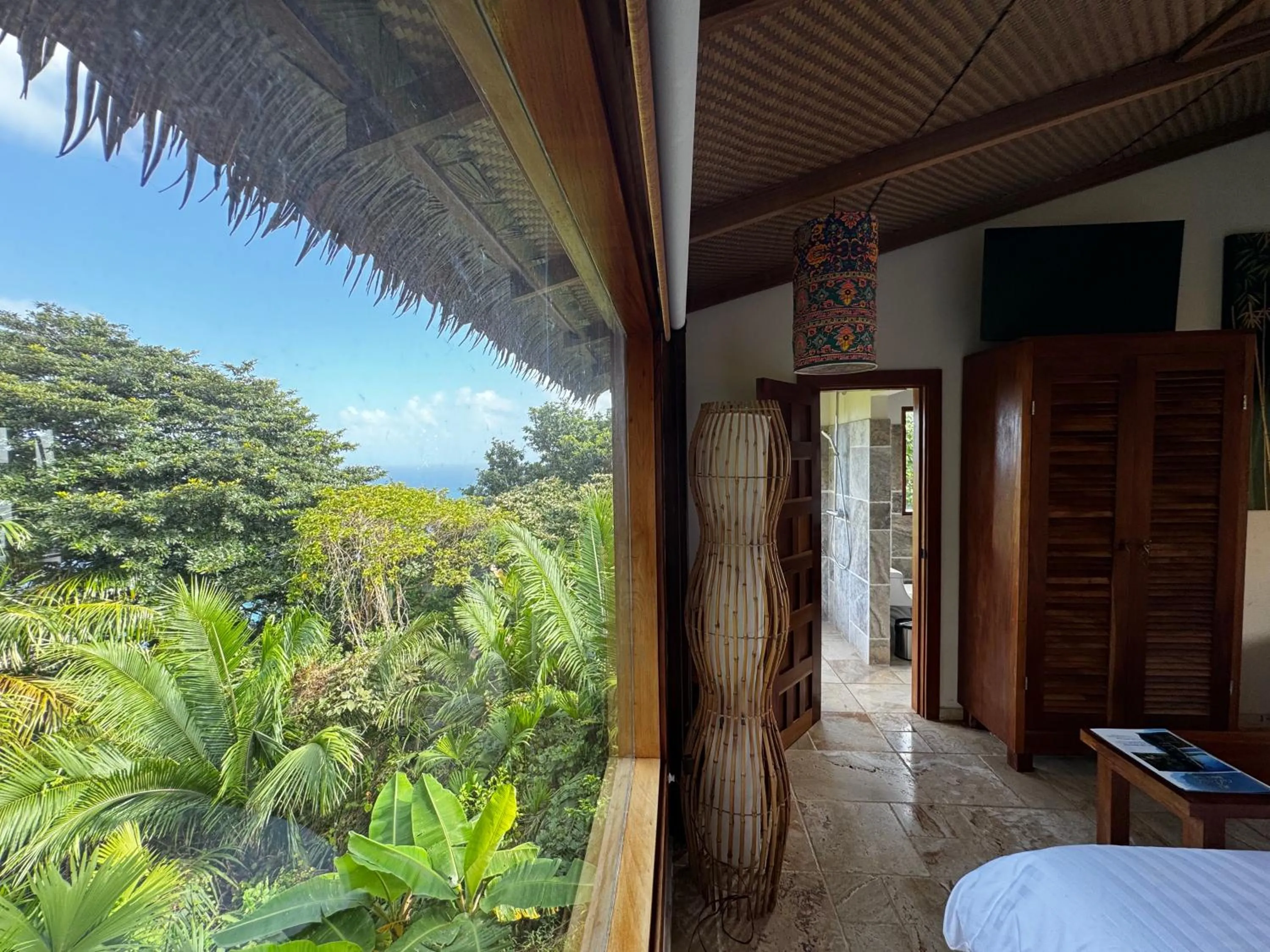 Garden view in Ciel y Miel