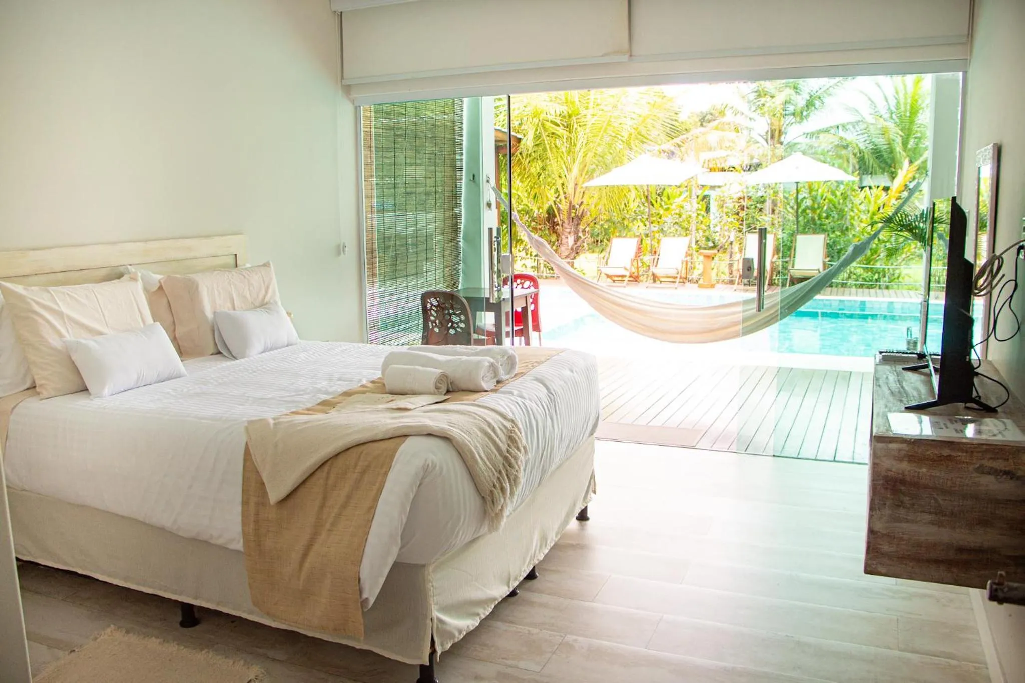 Bed in Bella Gamboa Casa da Praia - Praia da Argila - Gamboa -