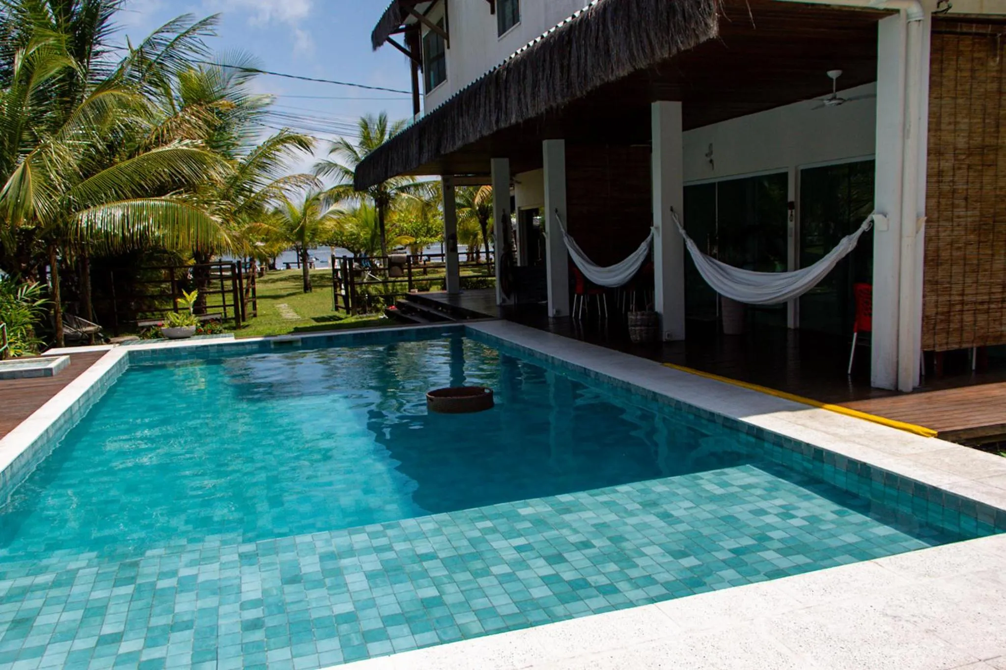 Swimming pool in Bella Gamboa Casa da Praia - Praia da Argila - Gamboa -