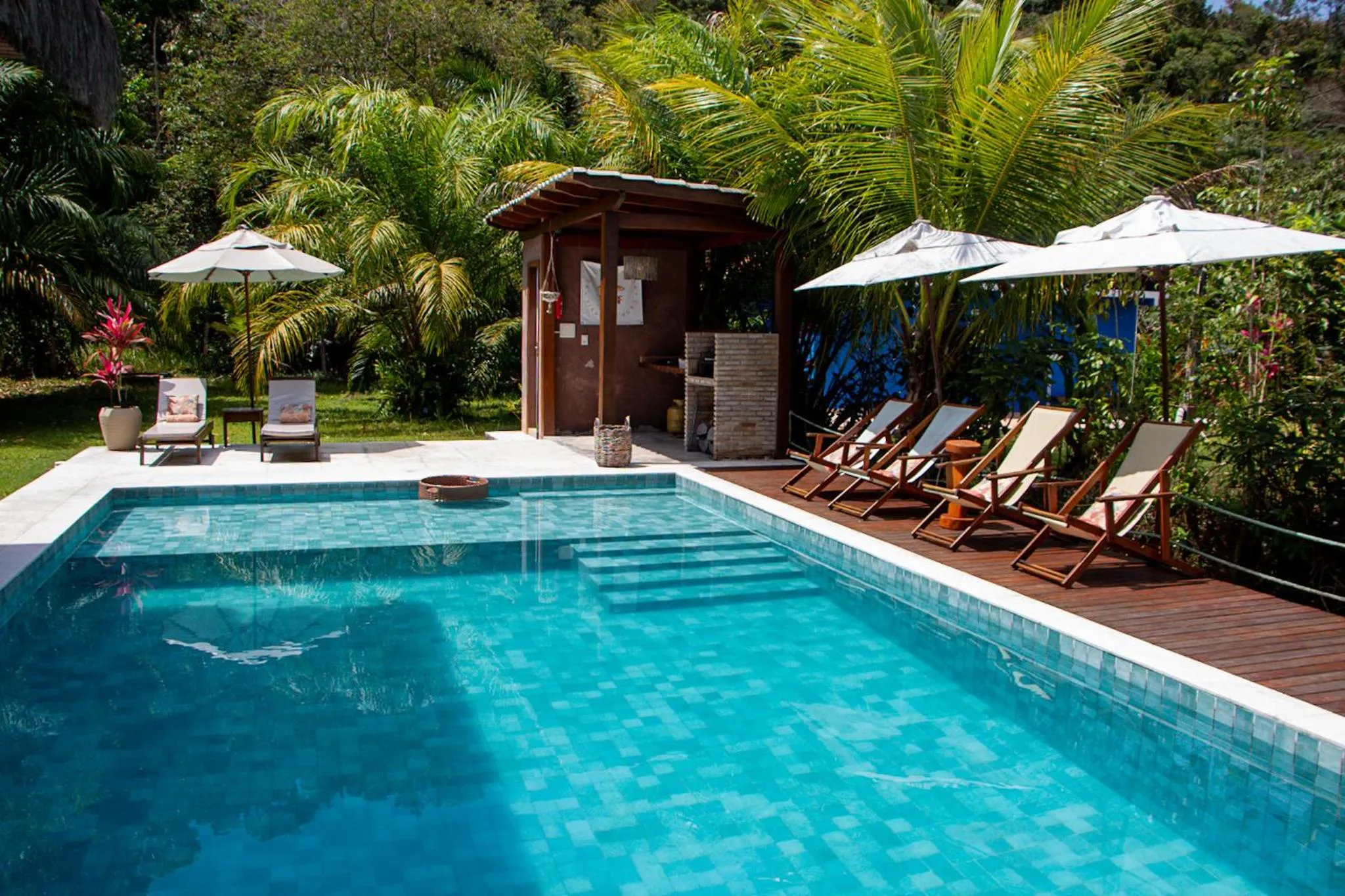 Swimming pool in Bella Gamboa Casa da Praia - Praia da Argila - Gamboa -