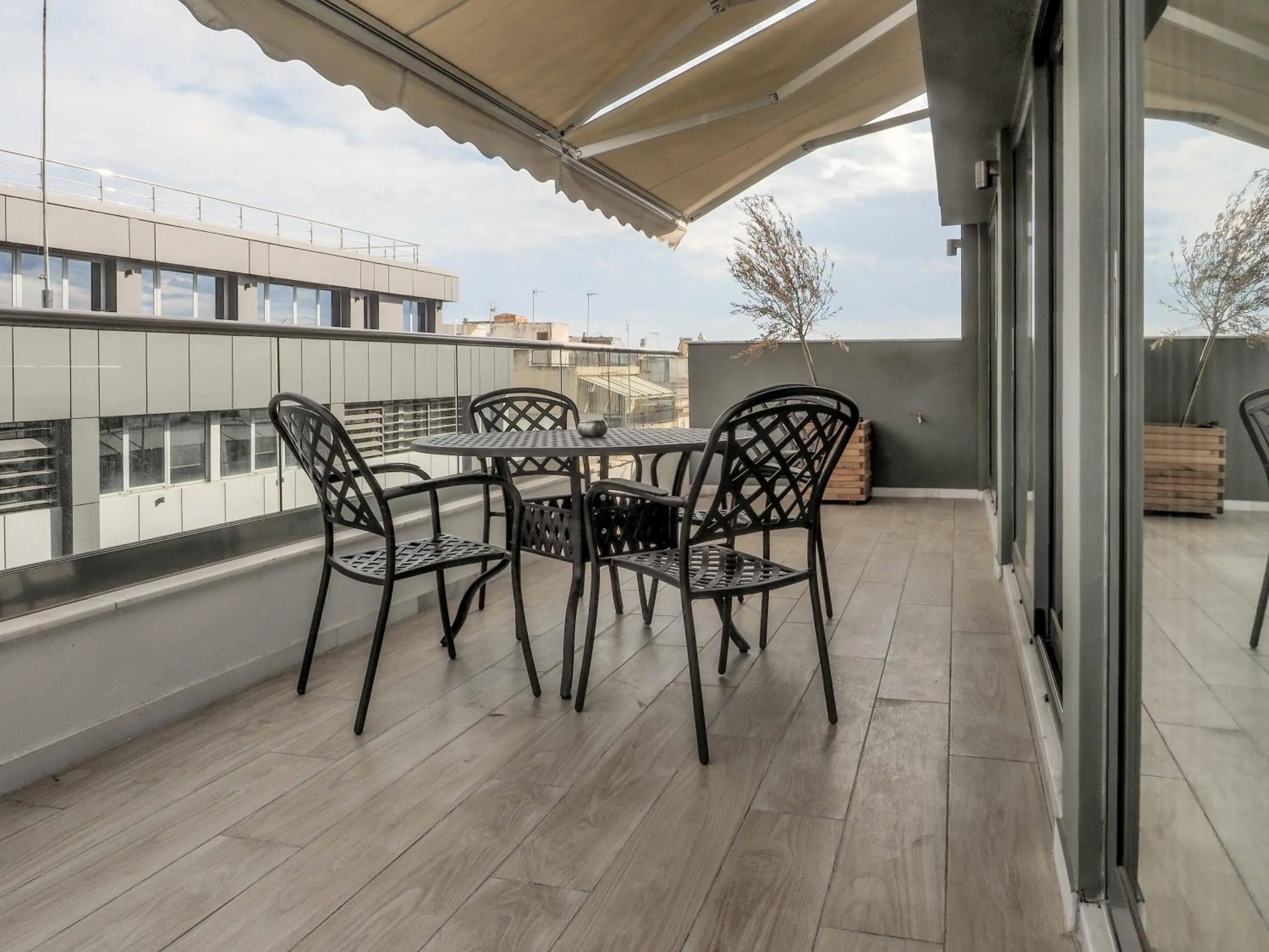 Balcony/Terrace in Hestia - Ippokratous 35