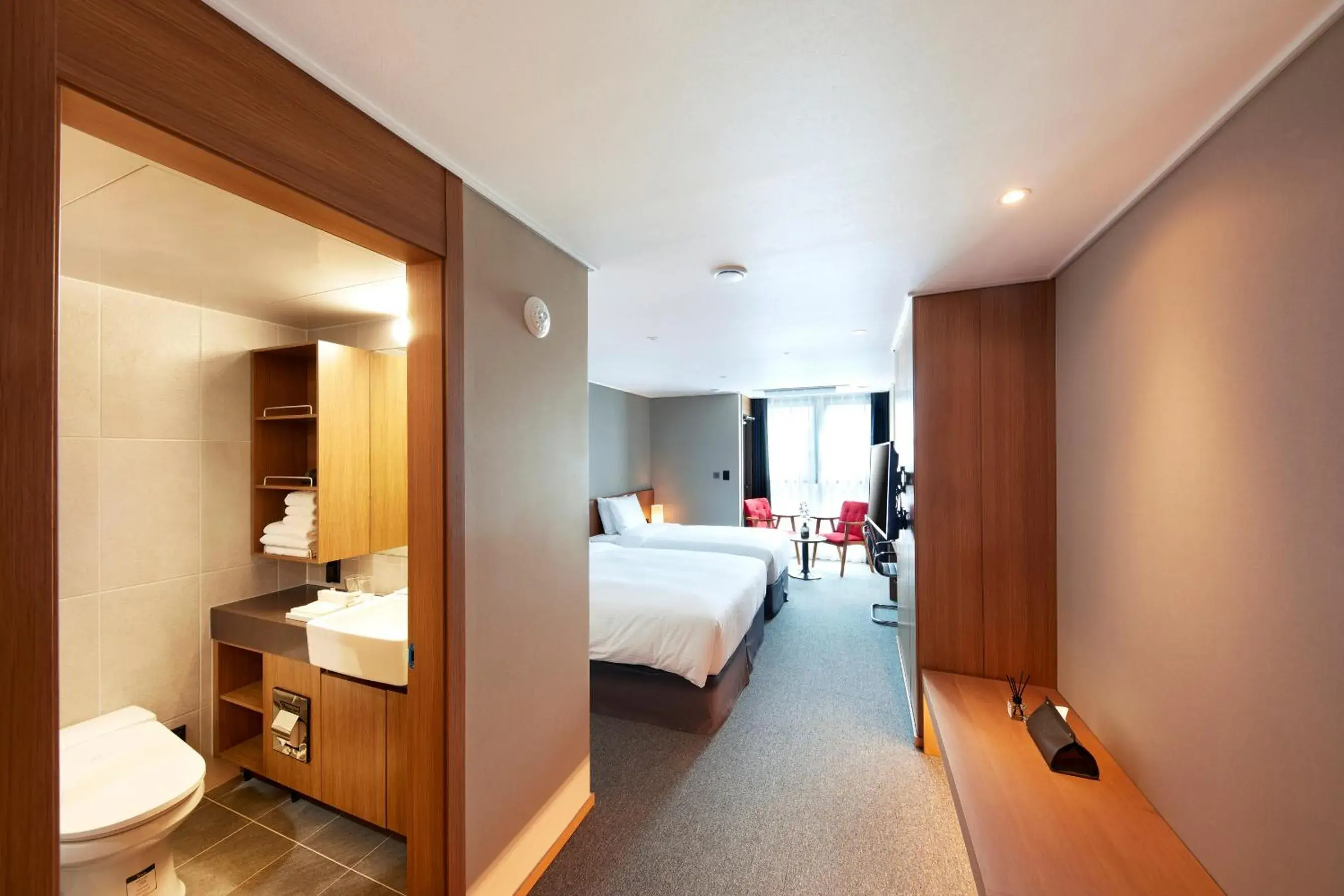 Bedroom, Bed in Ramada by Wyndham Gumi Bedroom, Bed in Ramada by Wyndham Gumi