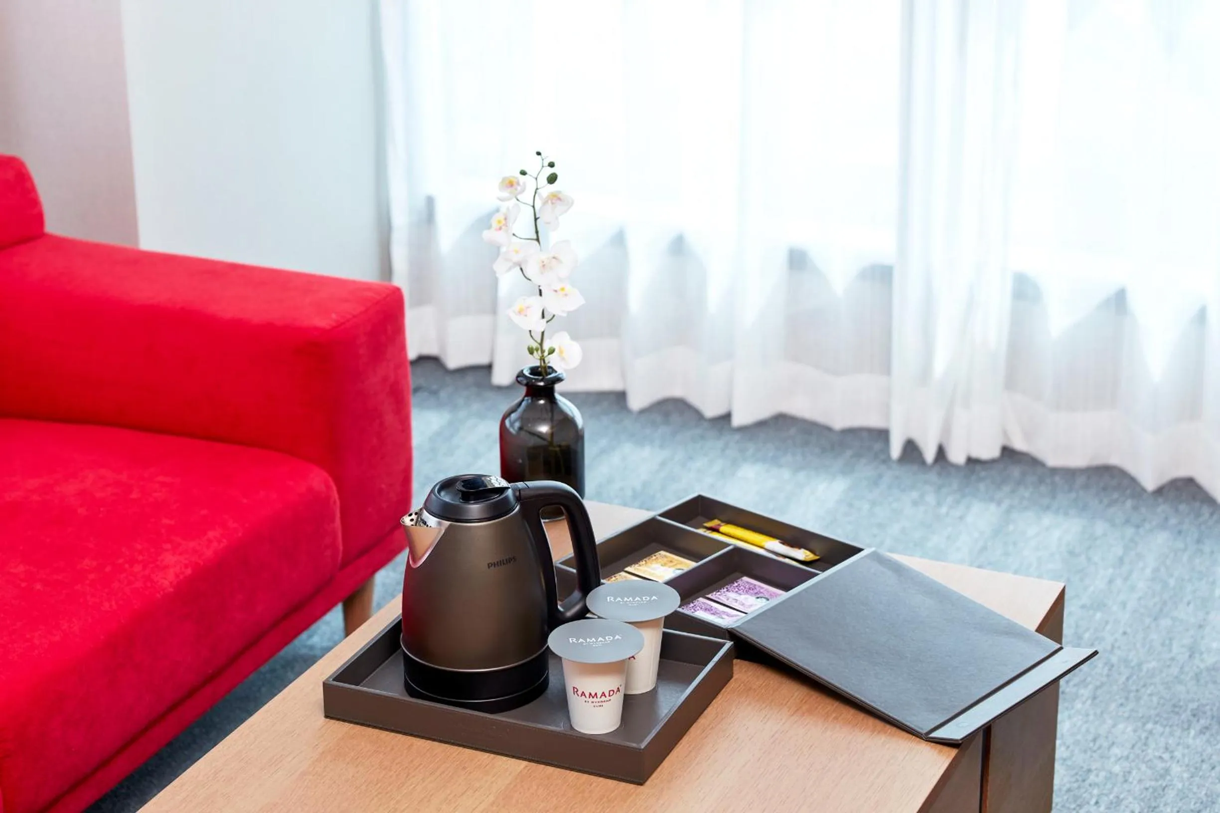 Coffee/tea facilities in Ramada by Wyndham Gumi