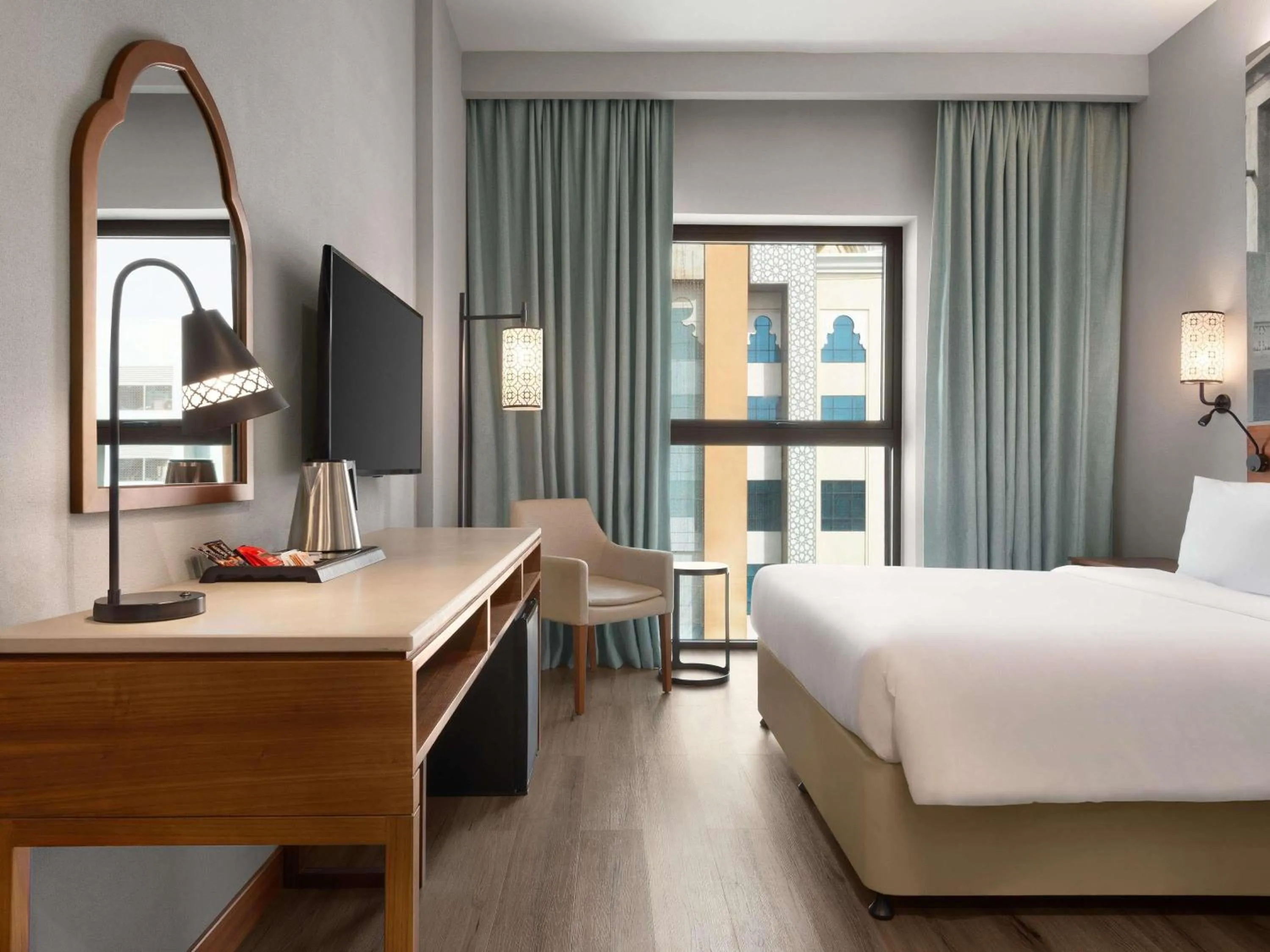 Bedroom, Bed in ibis Styles Dubai Gold District