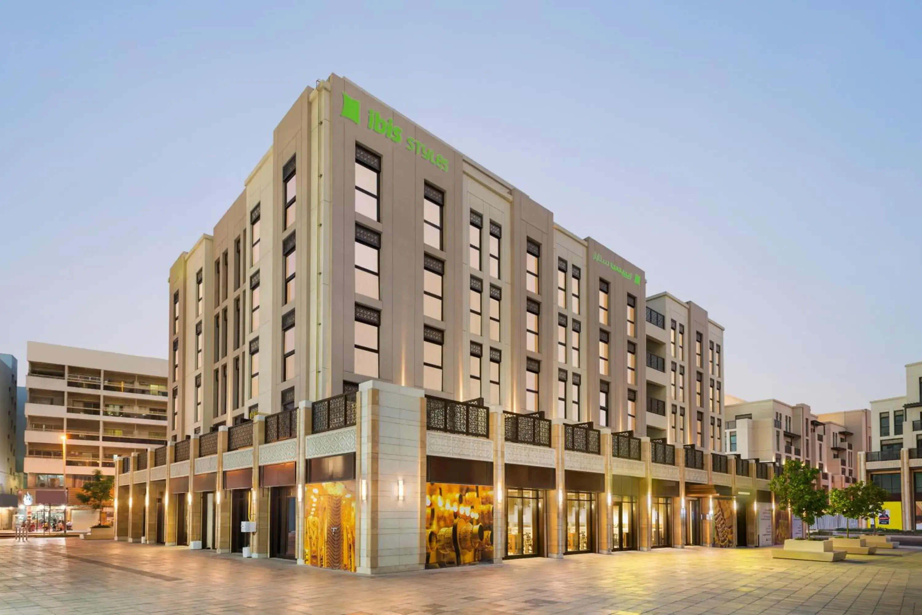 Property building in ibis Styles Dubai Gold District Property building in ibis Styles Dubai Gold District