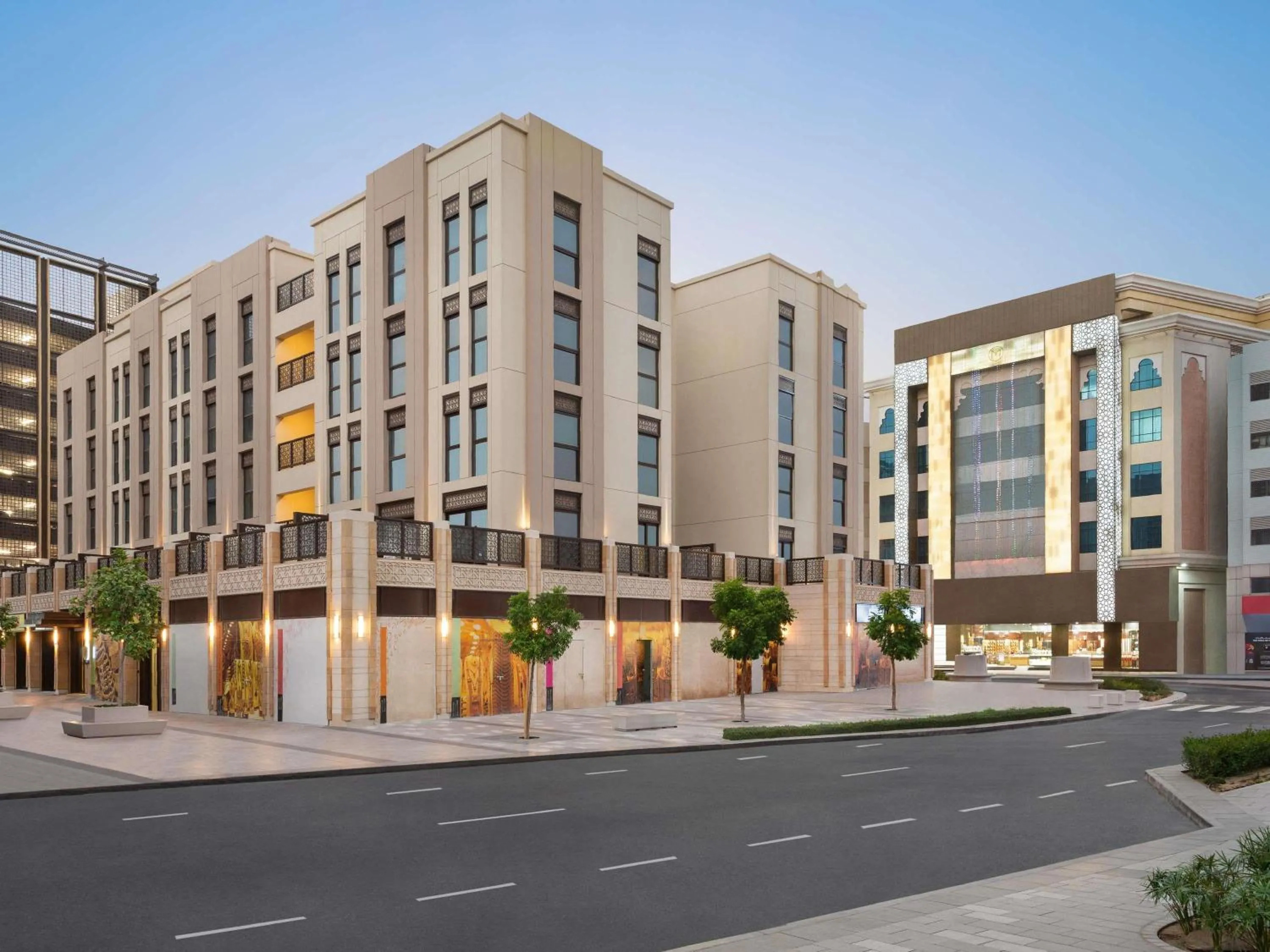 Property building in ibis Styles Dubai Gold District