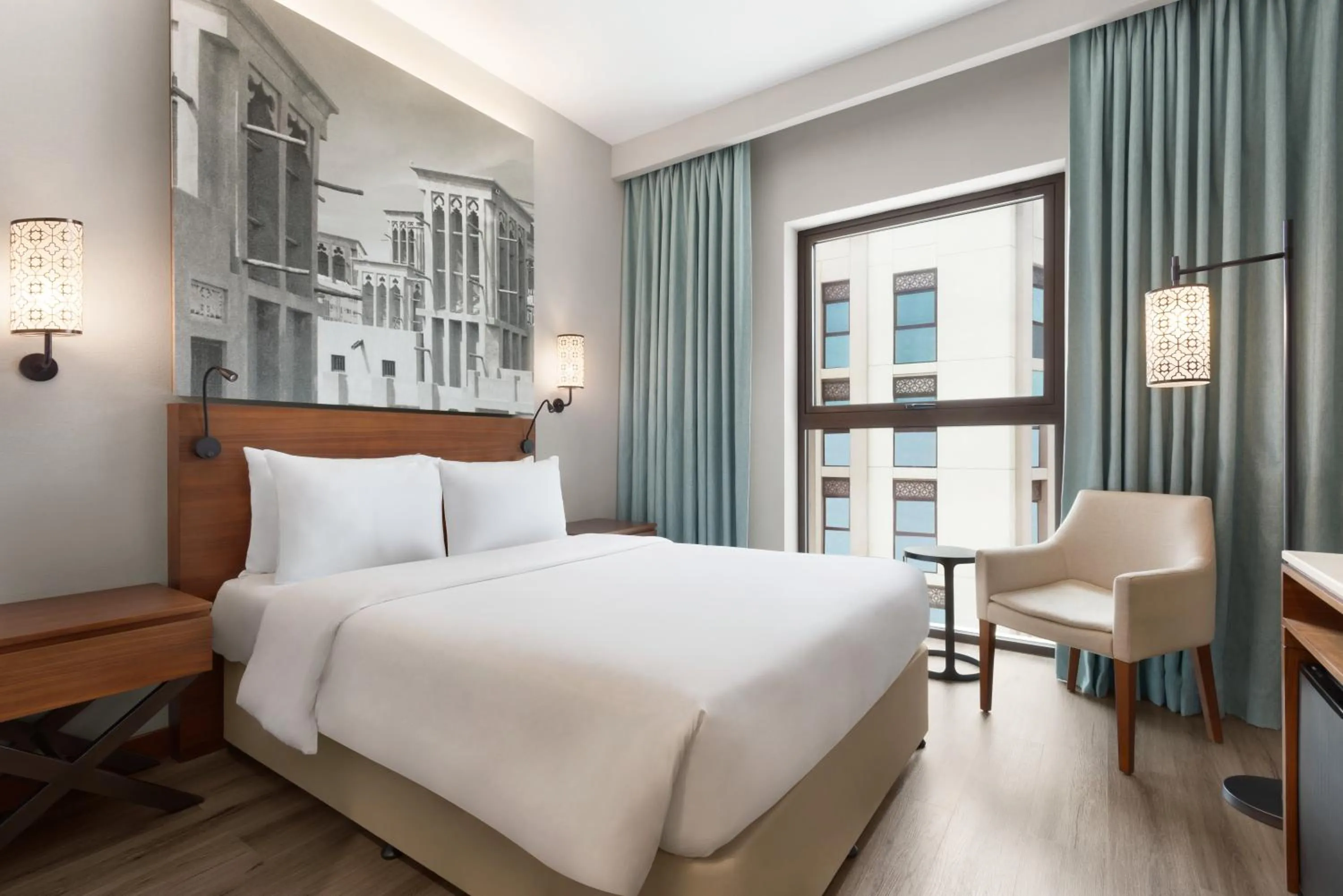 Bedroom, Bed in ibis Styles Dubai Gold District