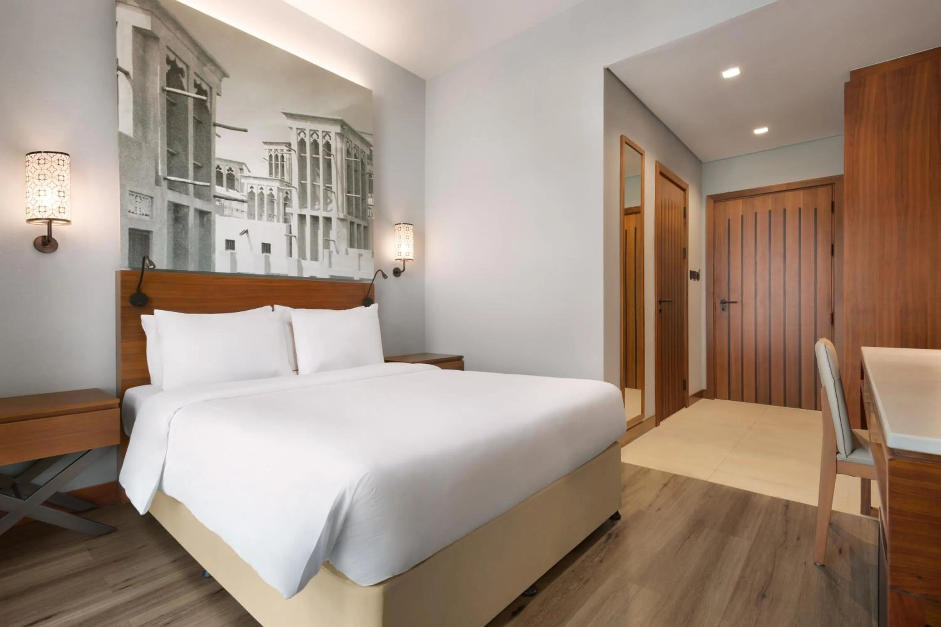 Bedroom, Bed in ibis Styles Dubai Gold District