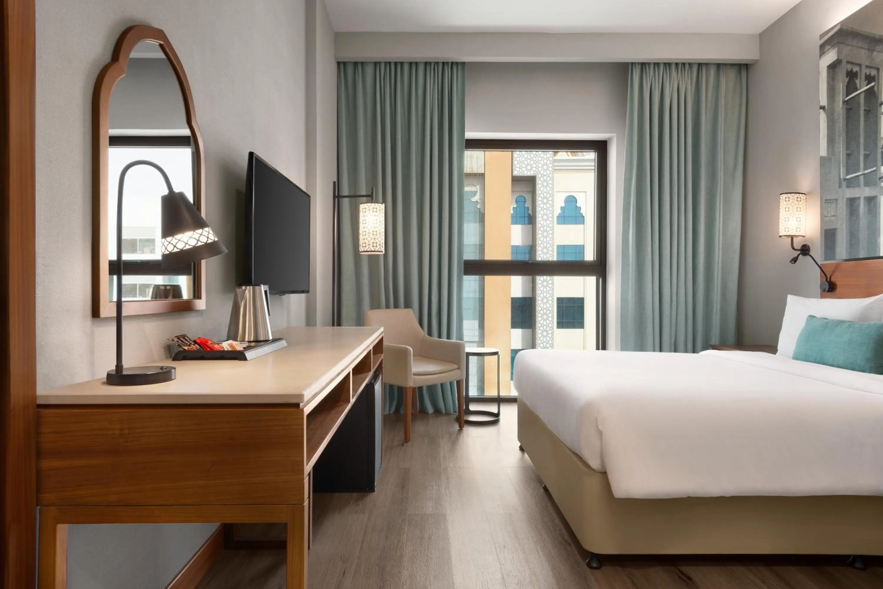Bedroom, Bed in ibis Styles Dubai Gold District