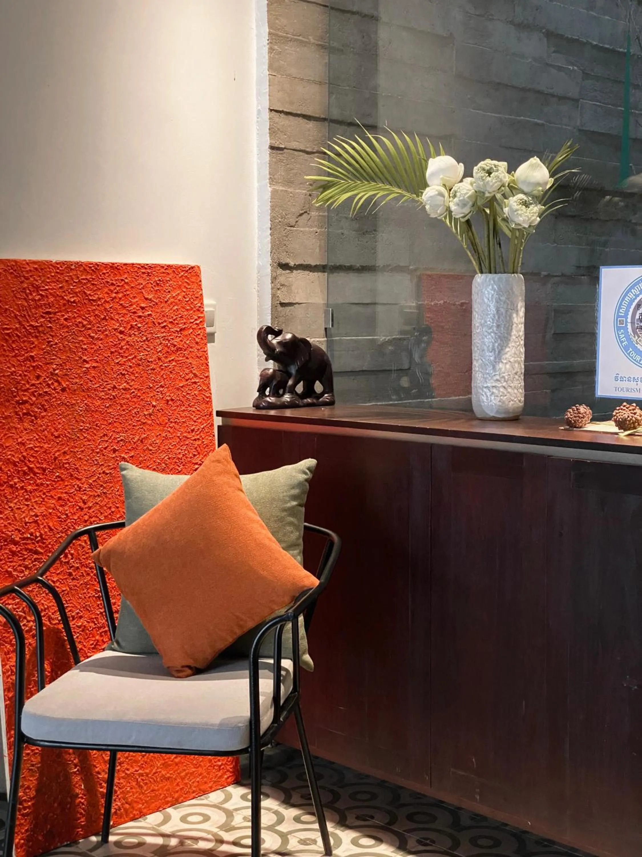 Lobby or reception in Aborest Tropical Hostel