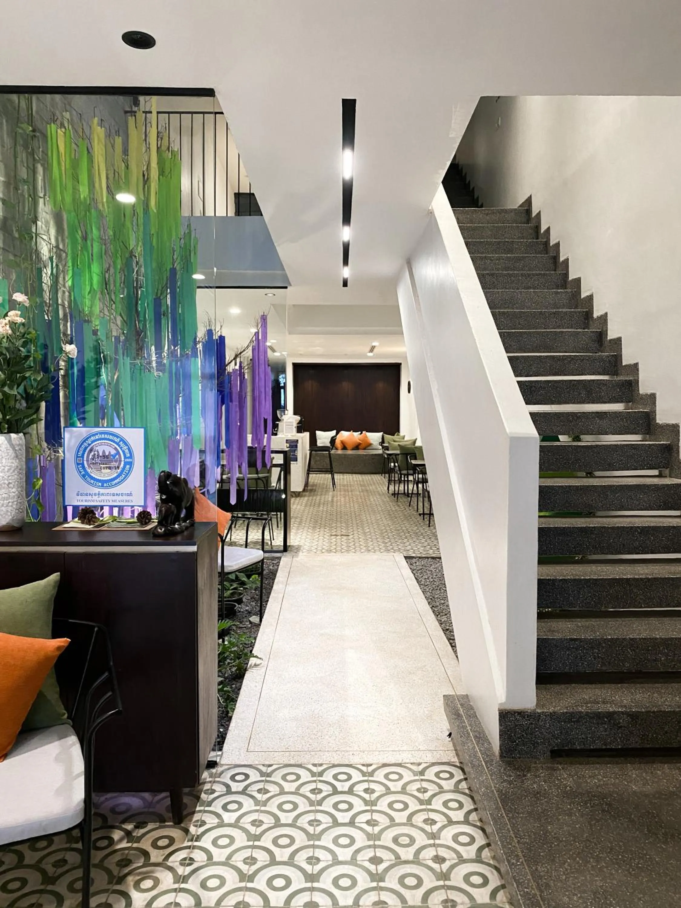 Patio in Aborest Tropical Hostel